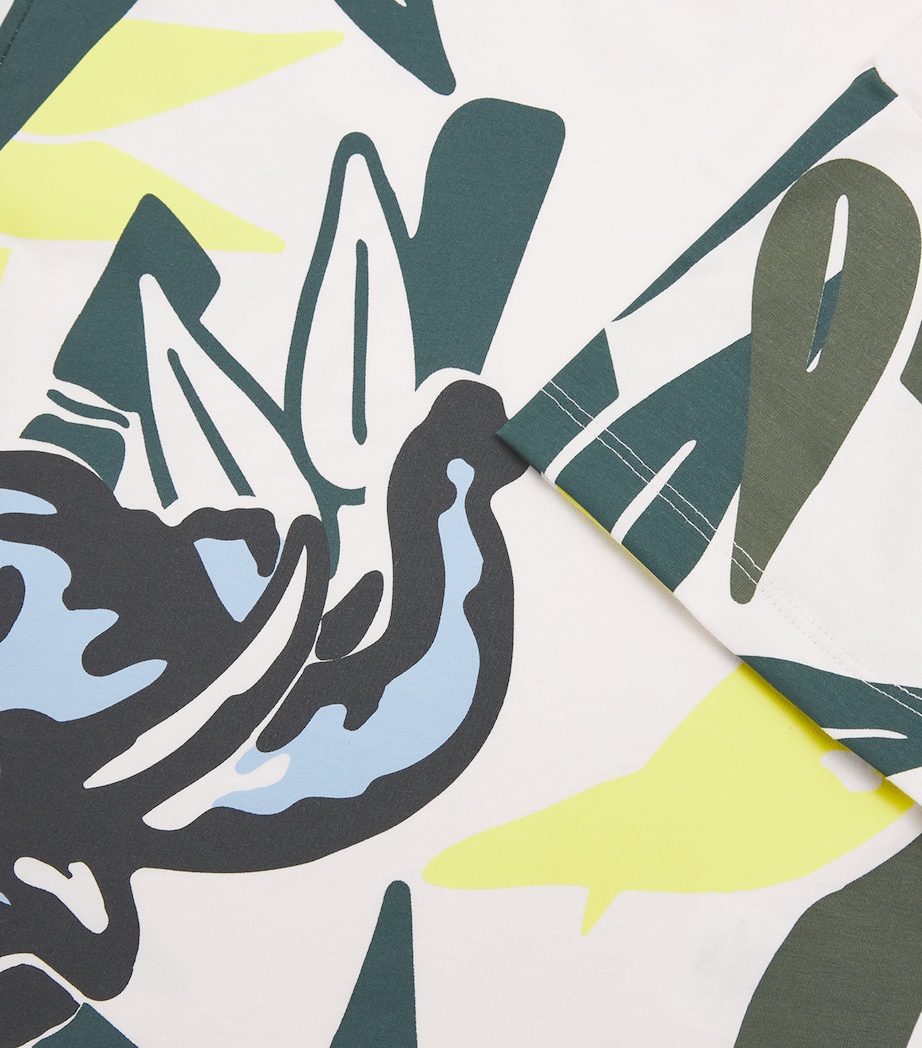 Cotton Graphic T-Shirt (2-14 Years) 117OFFWHITE Image 3