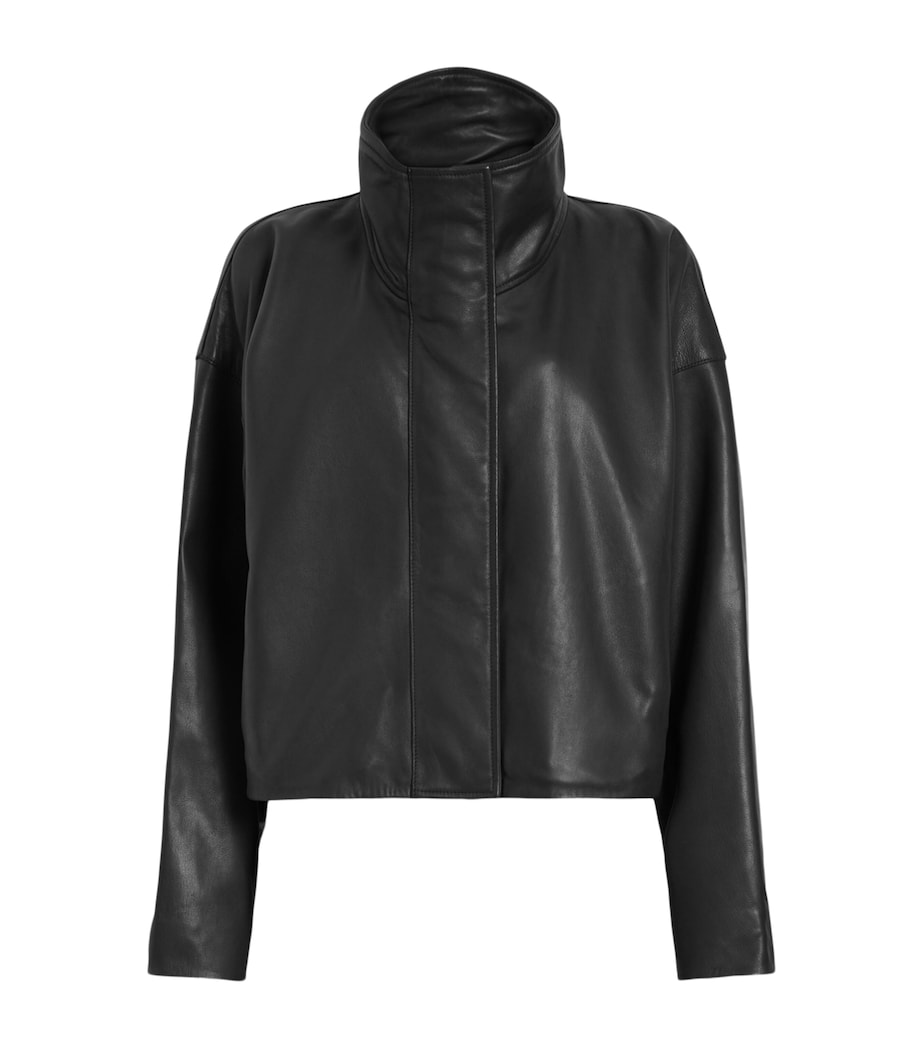 Ryder Leather Jacket BLACK Image 1