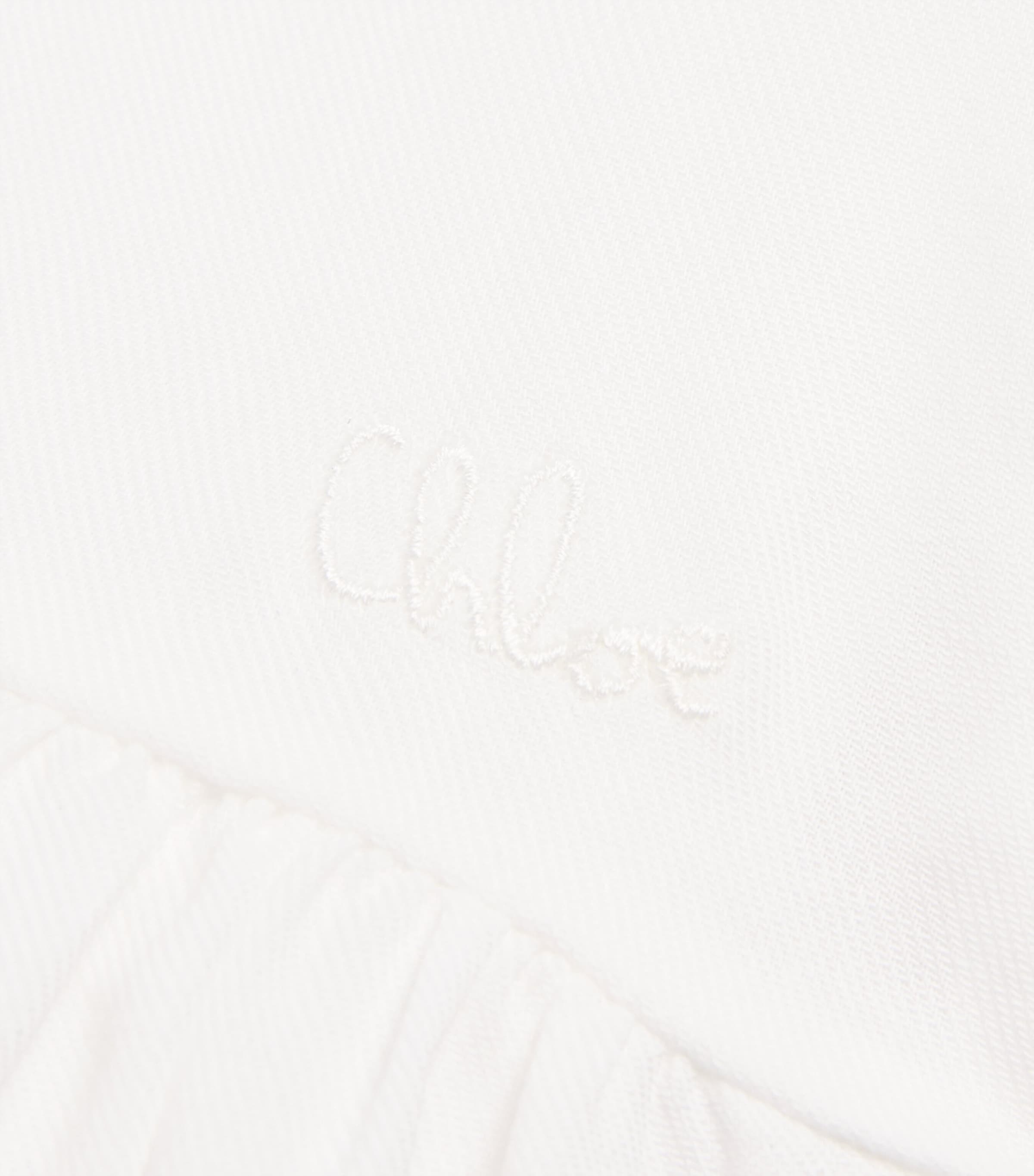 Cotton Embroidered Dress and Headband Set (1-18 Months) OFFWHITE Image 4