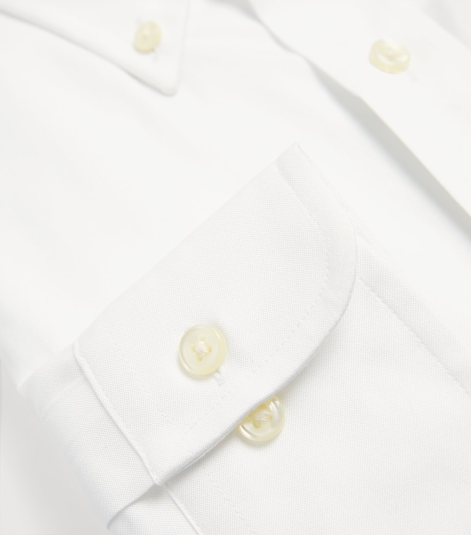 Polo Ralph Lauren Mens Polo Pony Custom Fit Shirt White Image 5