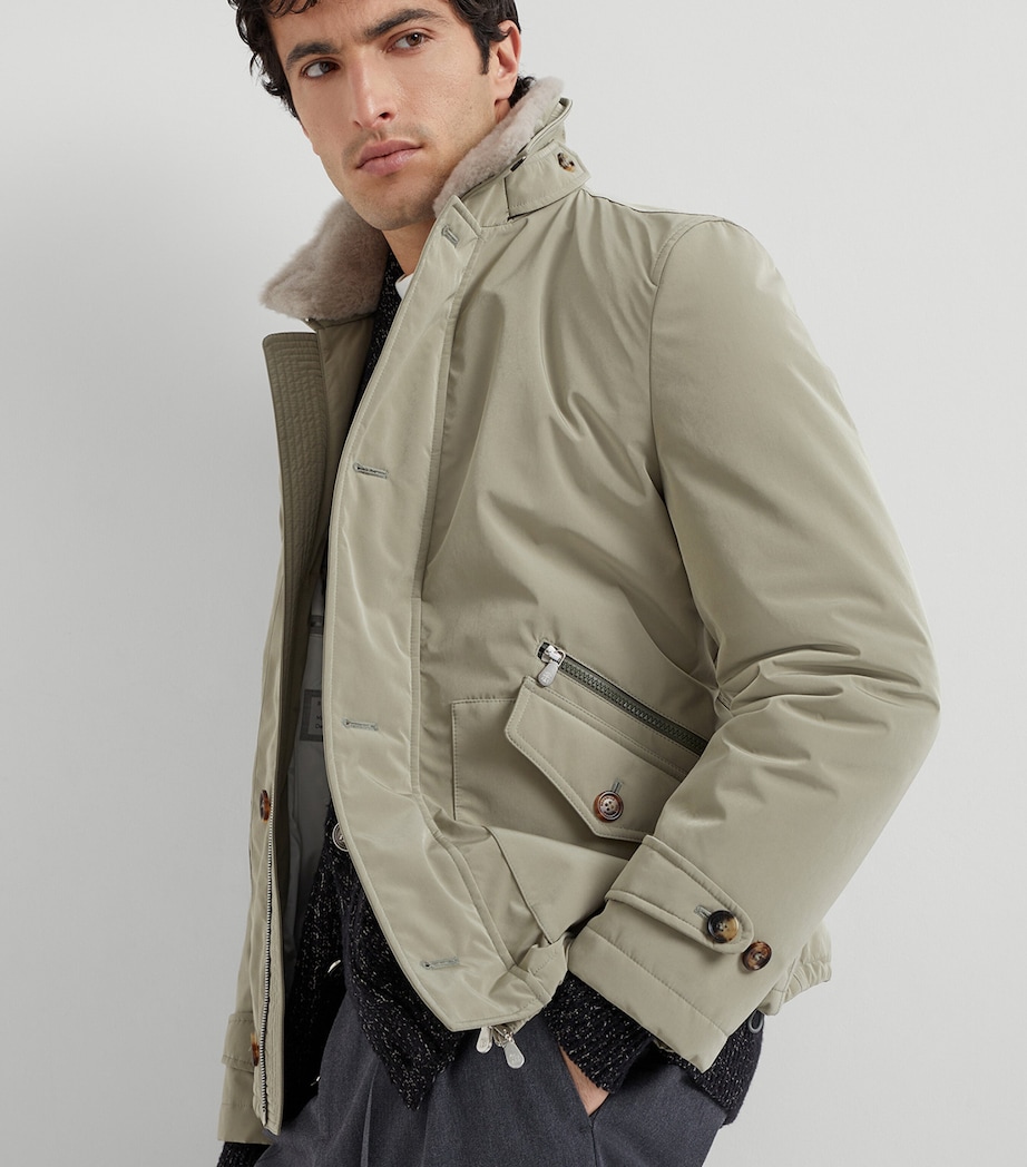 Water-Resistant Detachable Collar Jacket CLA81 Image 4