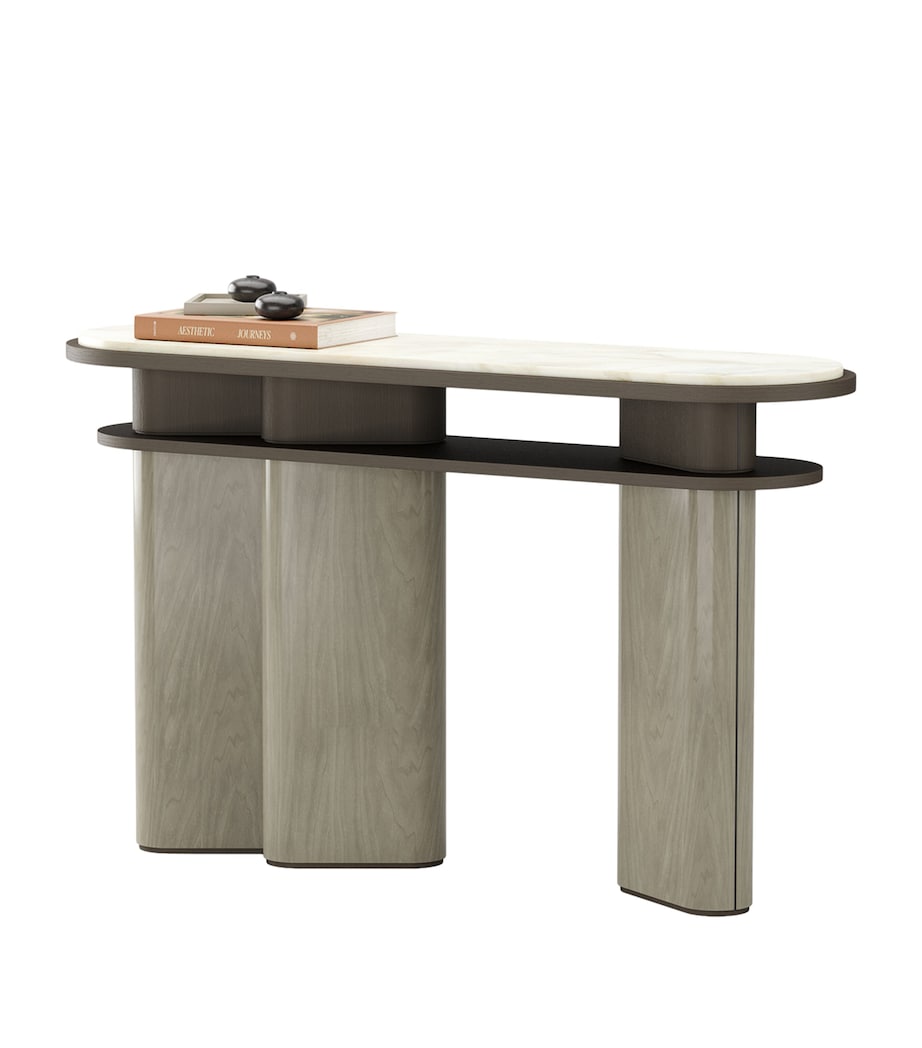 Frato Wood Niigata Console Table Brown Image 3