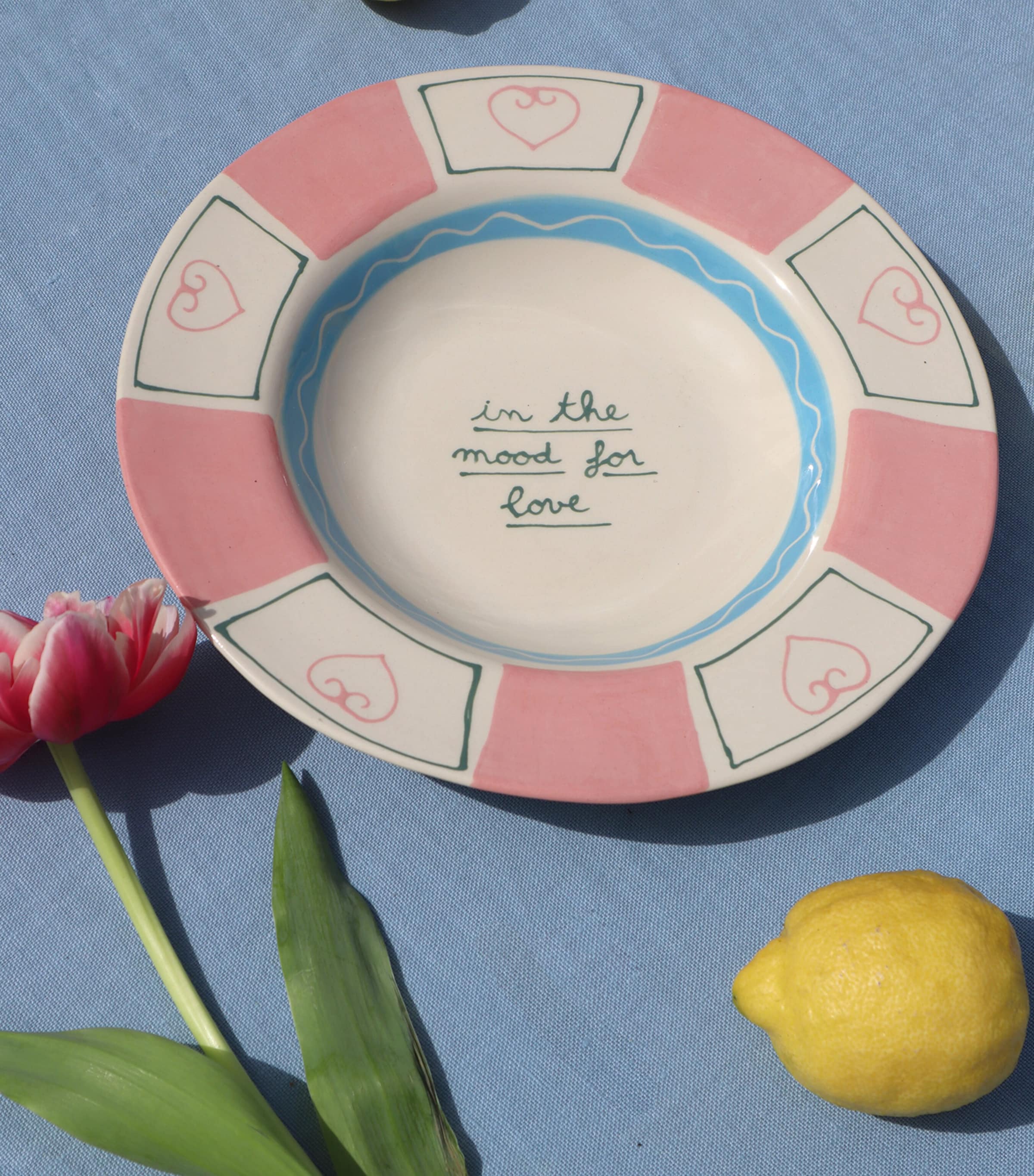 In the Mood for Love Dinner Plate (26cm) MULTI Image 2