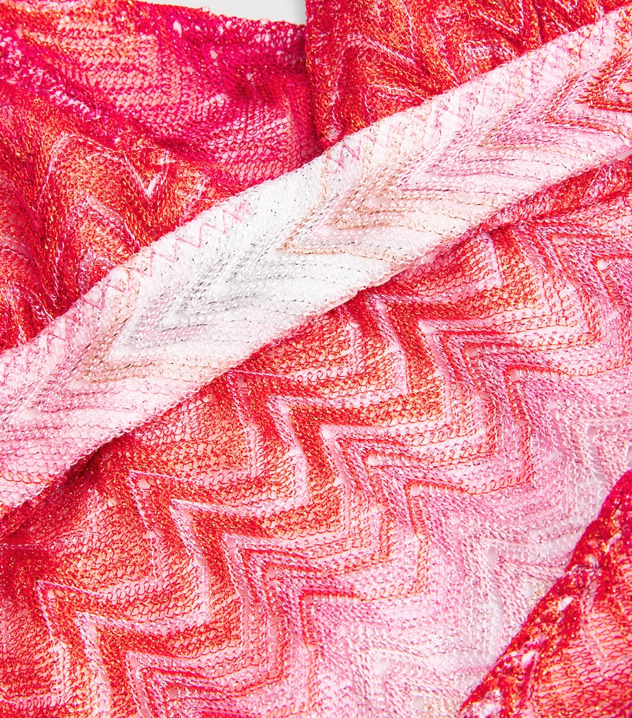 Ombré Zigzag Bikini S416Z MULTI RED Image 4
