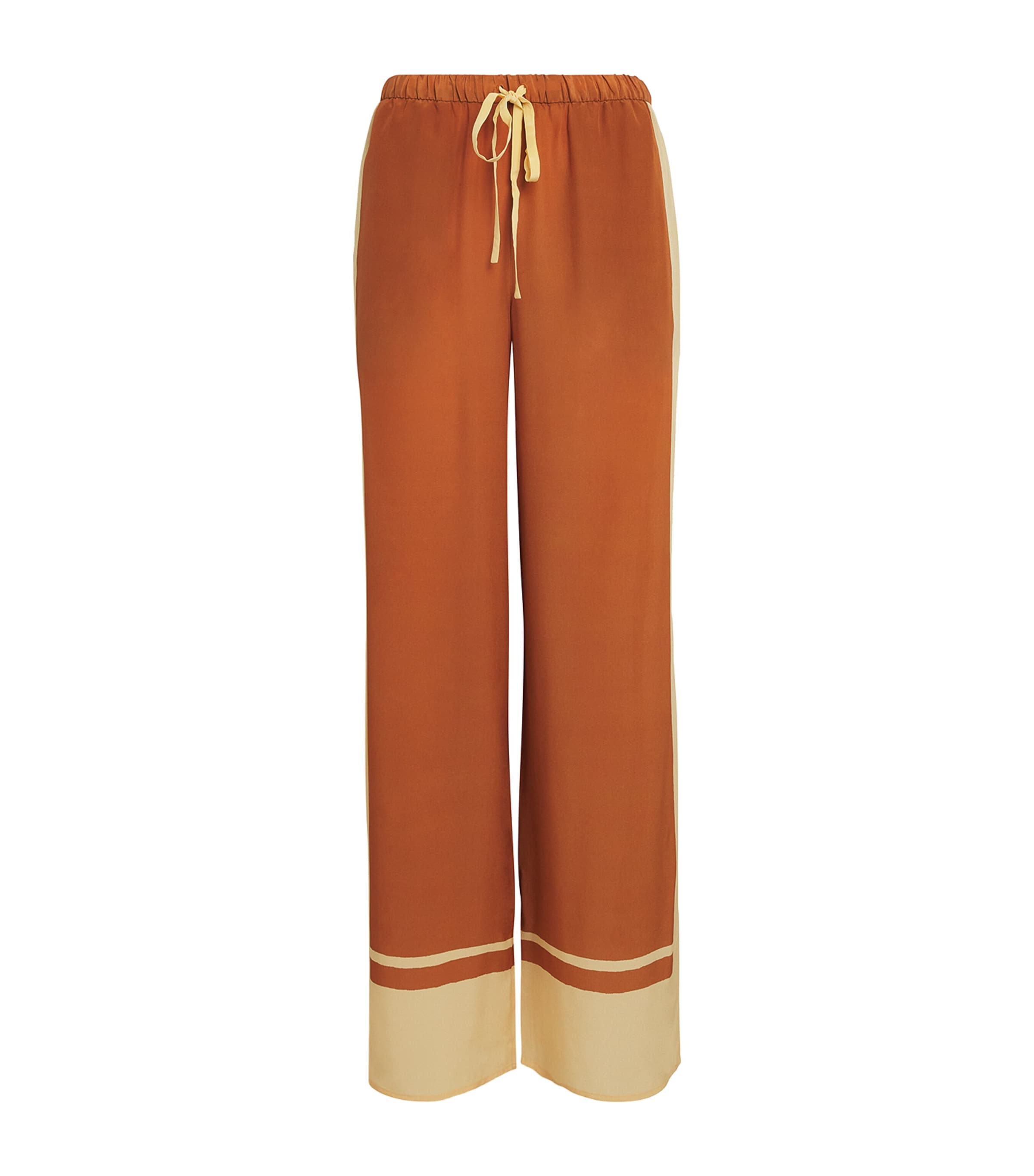 SIR SILK SOMA WIDE-LEG TROUSERS