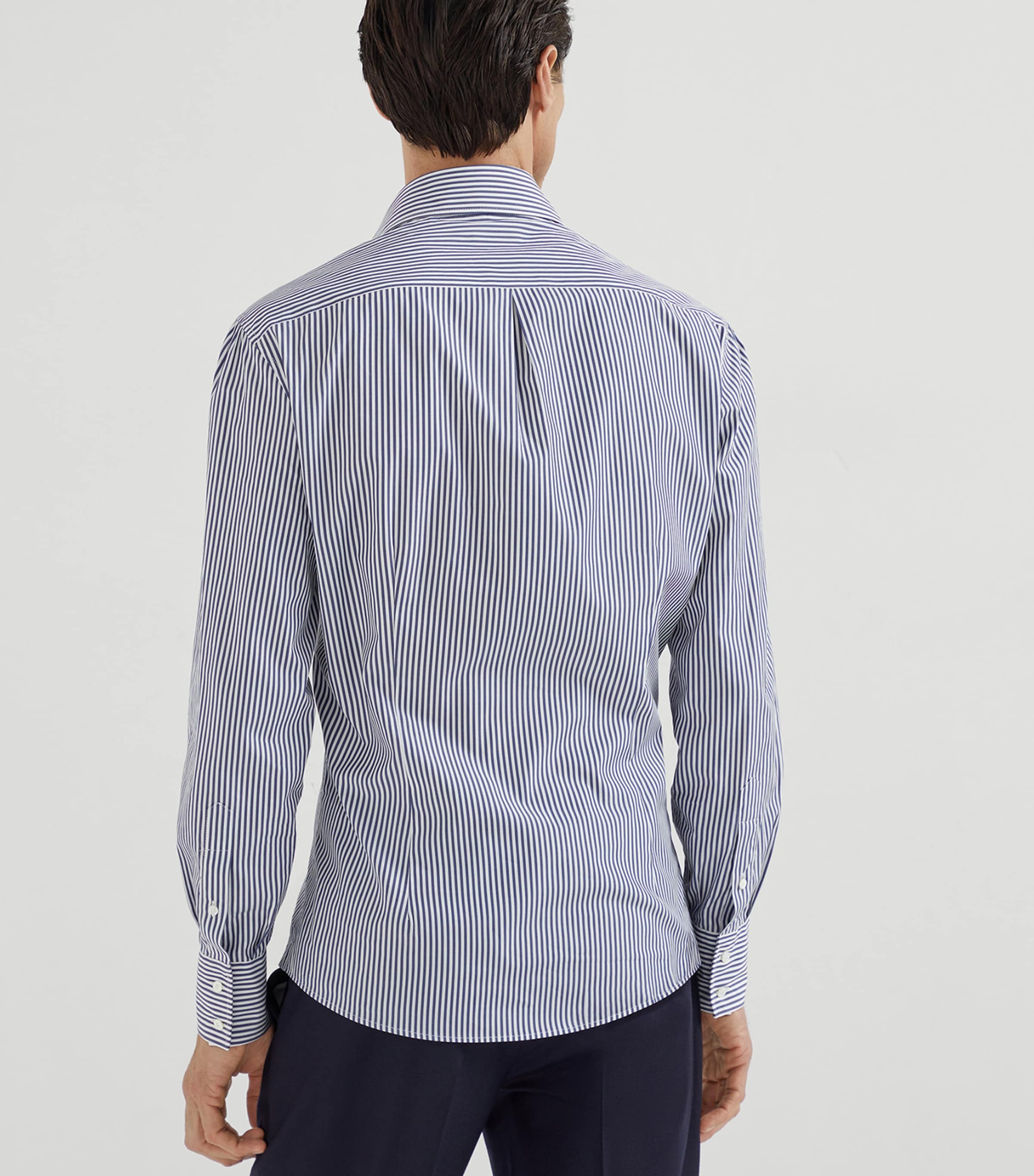 Cotton Stripe Shirt C003 Image 3