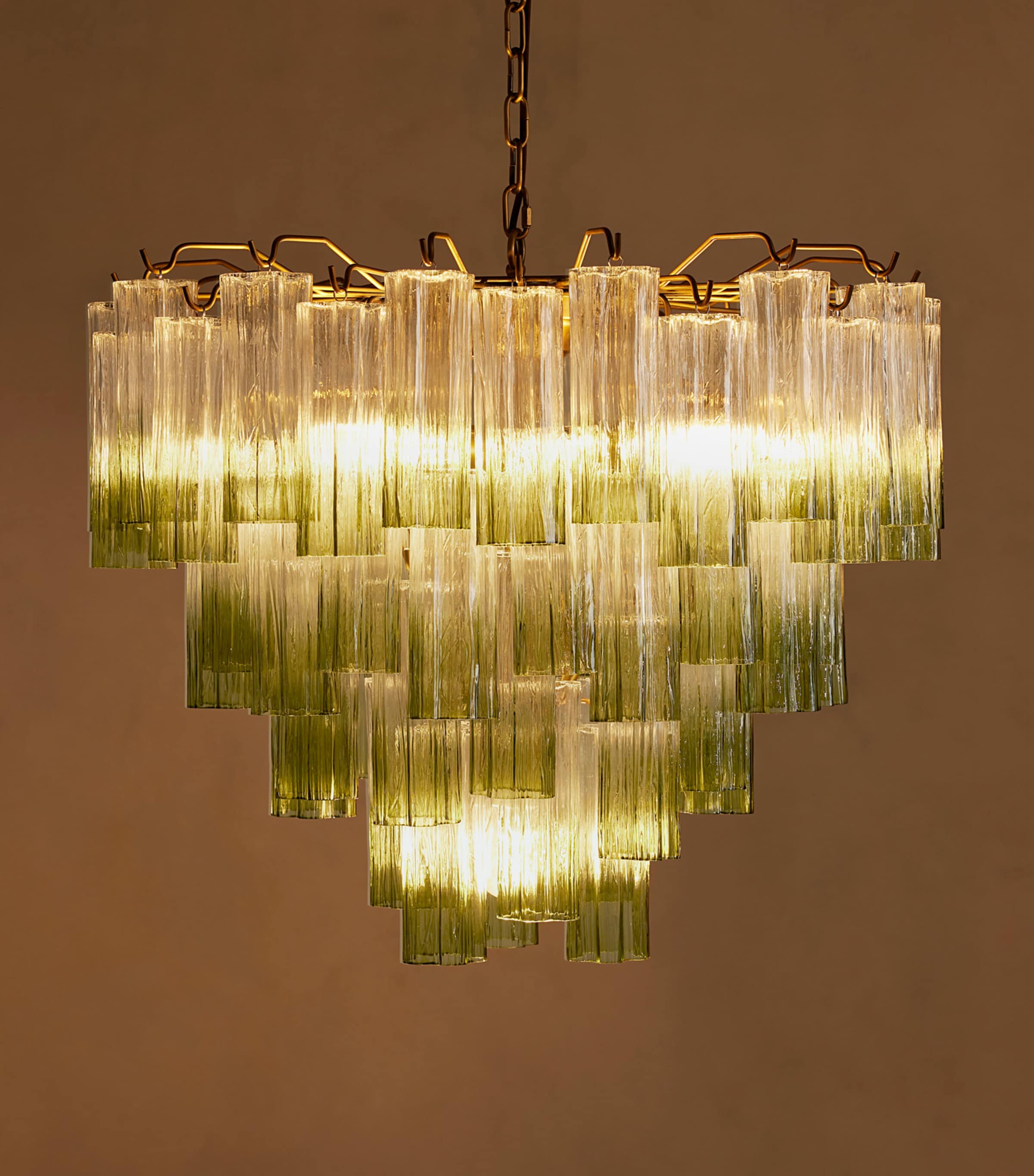 Soho Home Chiara Chandelier Green Image 2