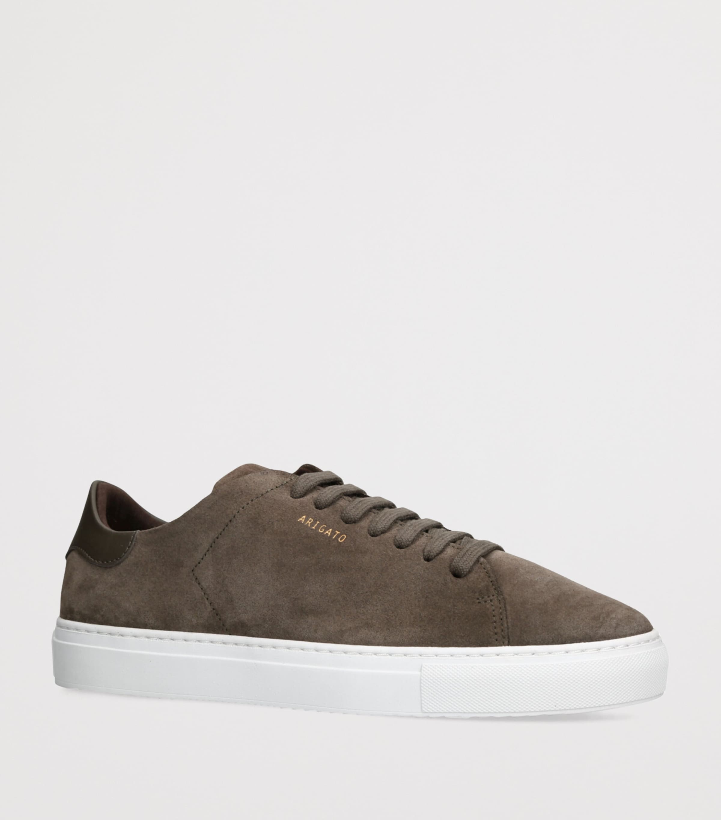 Axel Arigato Suede Clean 90 Sneakers Dark Brown Image 3