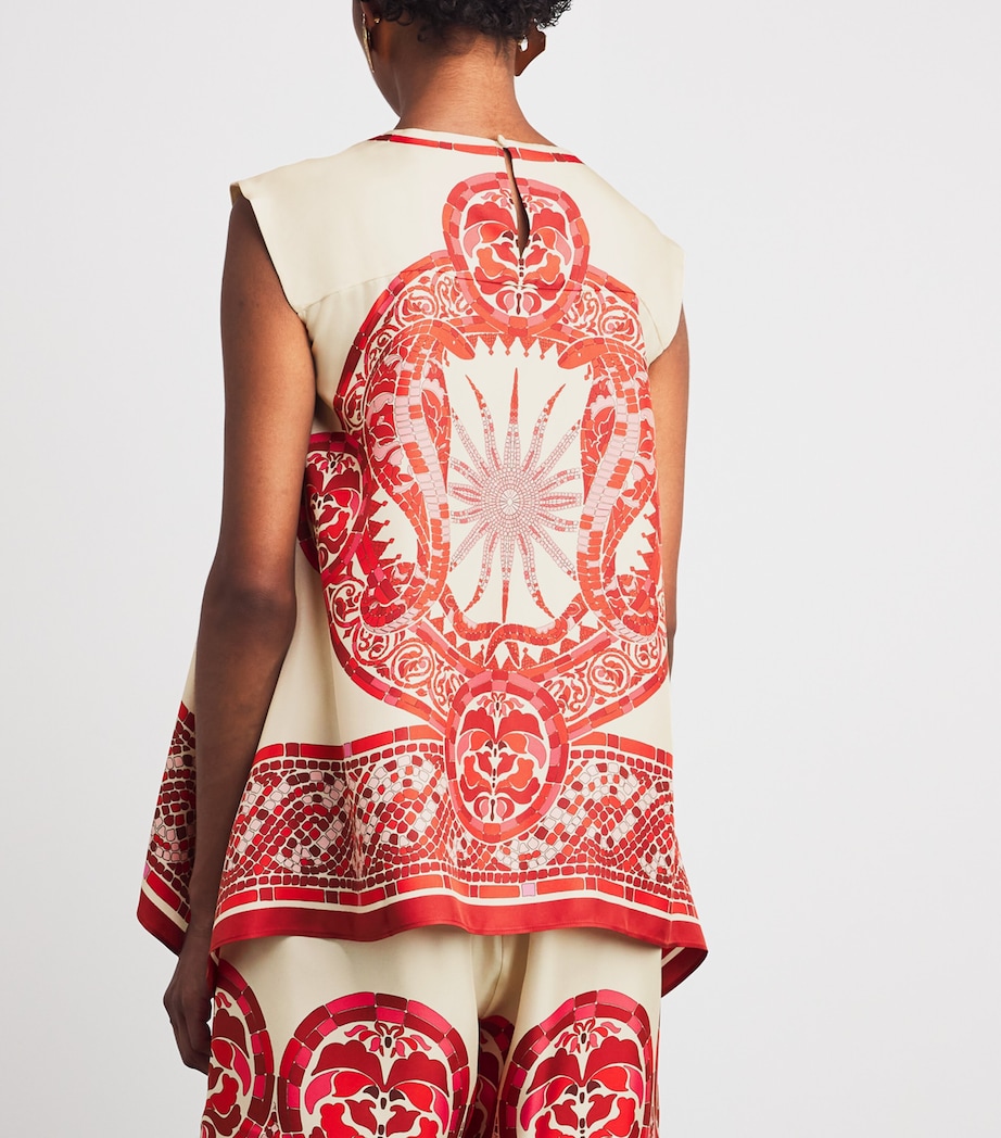 Silk San Carlo Tank Top RE01 COBRA PLACEE Image 4