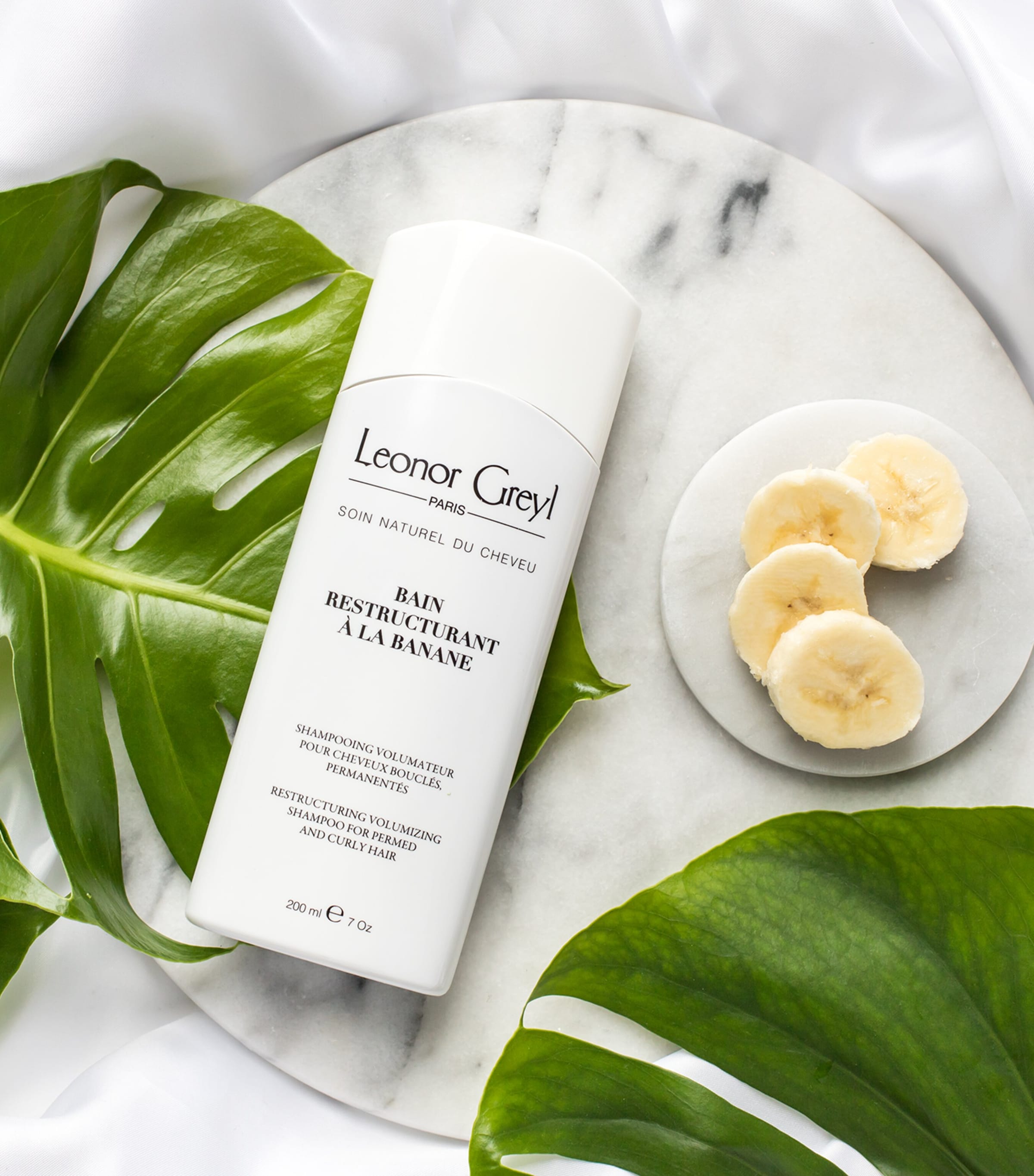 Bain Restructurant A La Banane Curly Hair Shampoo (200ml) NO COLOUR Image 2