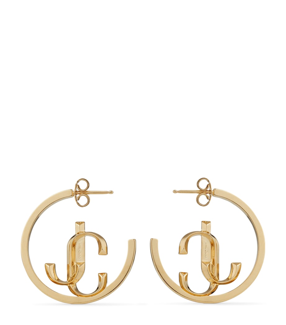 JC Hoop Earrings GOLD Image 3