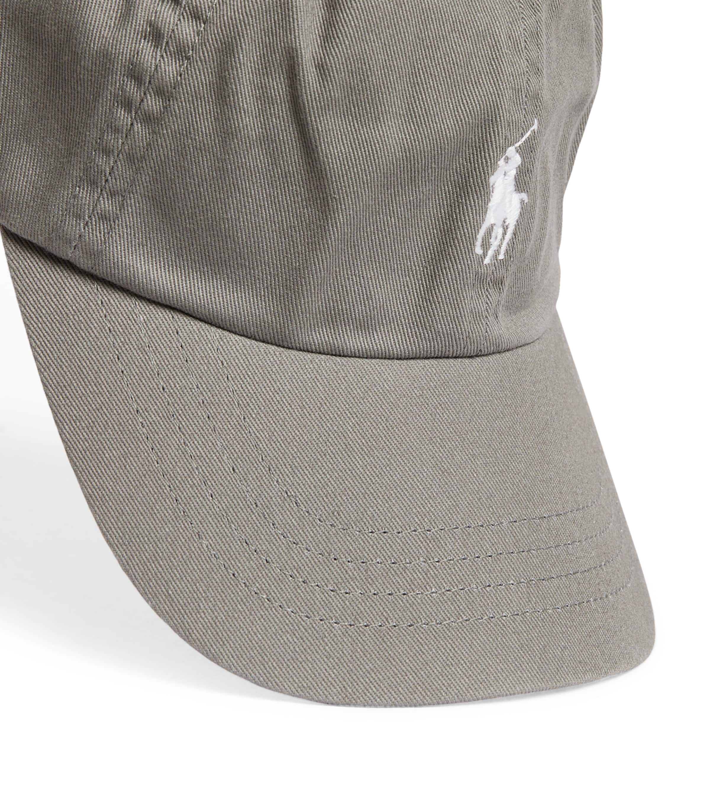 Polo Pony Baseball Cap PERFECT GREY/WHITE Image 4