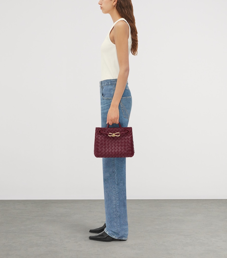Small Leather Andiamo Top-Handle Bag 2273 Image 4