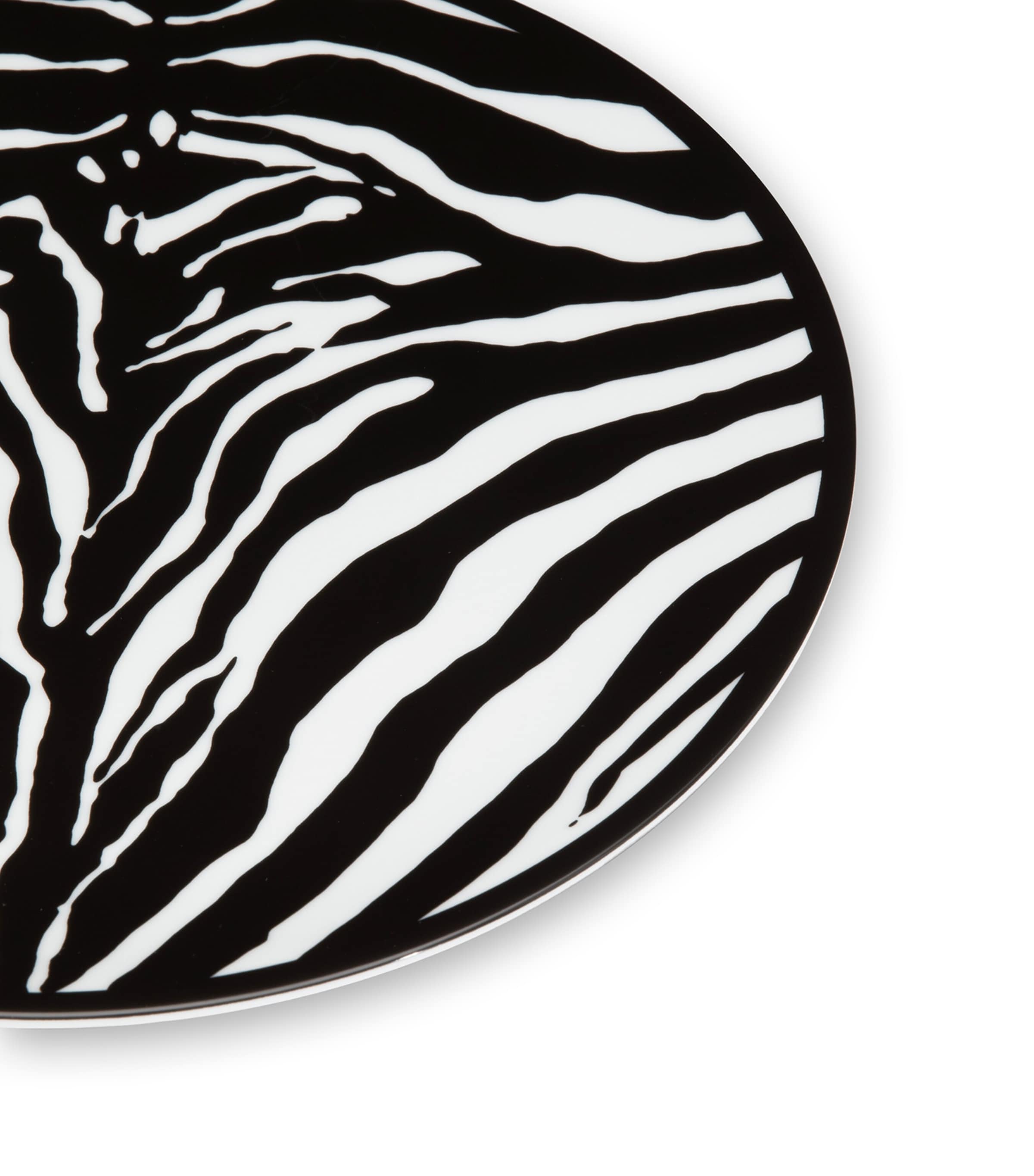 Porcelain Zebra Charger Plate (31cm) UZ003 ZEBRA Image 4