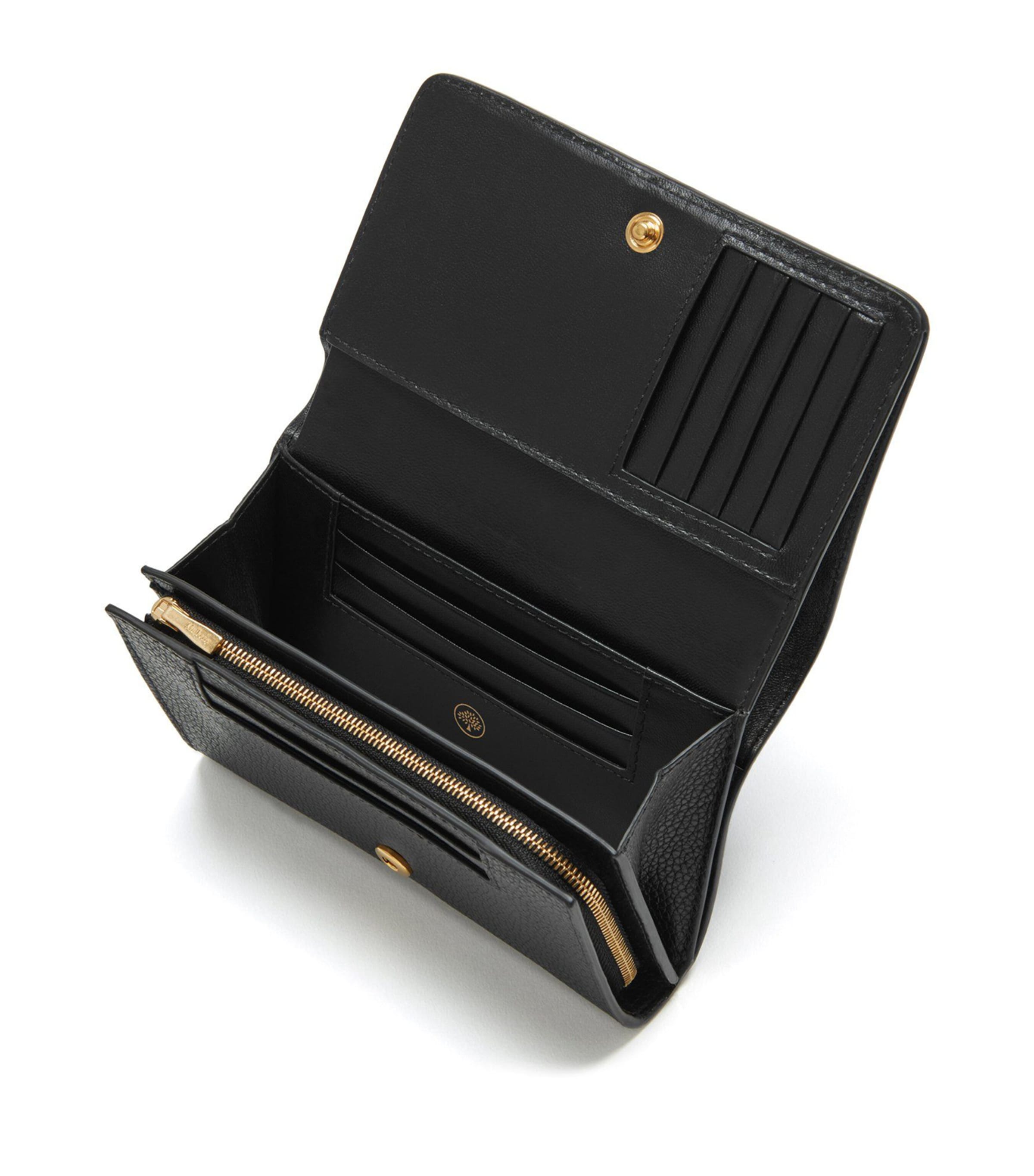【MULBERRY】CONTINENTAL WALLET Mulberry | Continental Wallet | Black Small Classic Grain