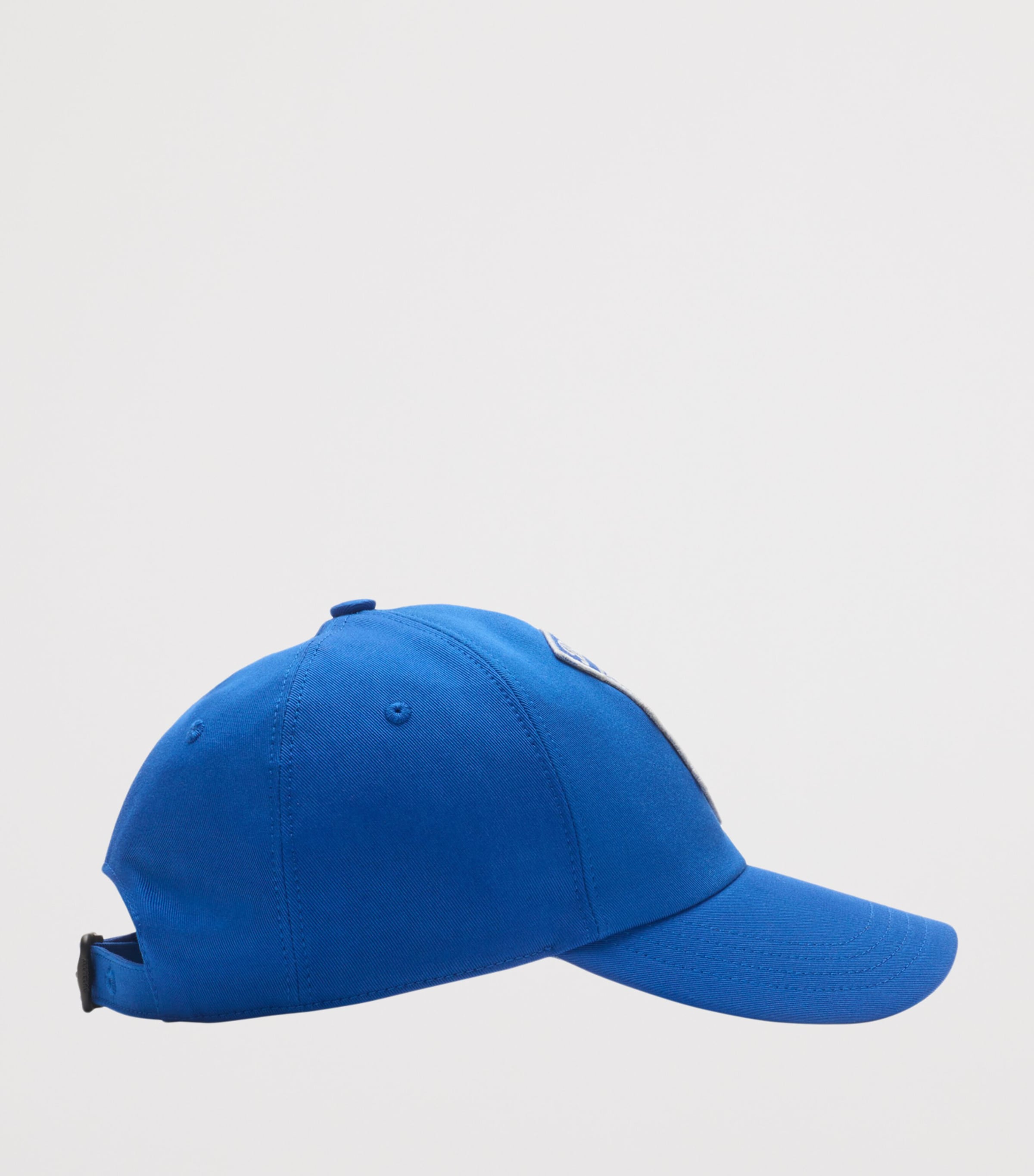 Cotton Gabardine Thistle Shield Cap DAMSON BLUE Image 2