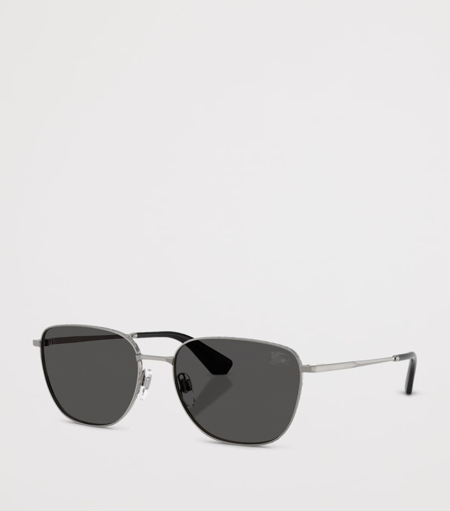 Burberry Metal BE3171 Square Sunglasses Grey Image 2