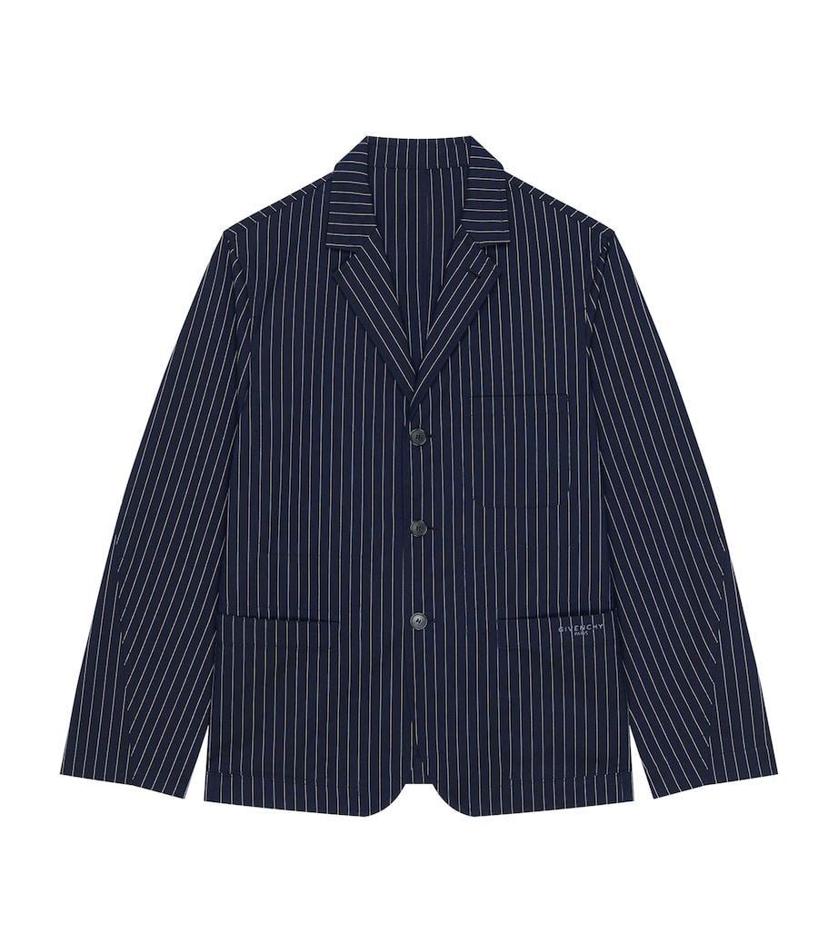 Givenchy Mens Stripe Deconstructed Blazer Image 1