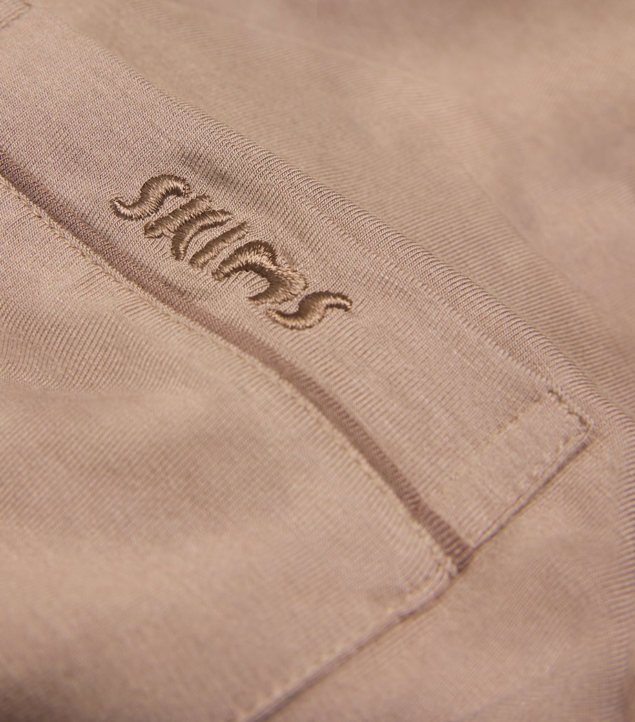 Soft Lounge Short Pyjamas FOSSIL Image 4