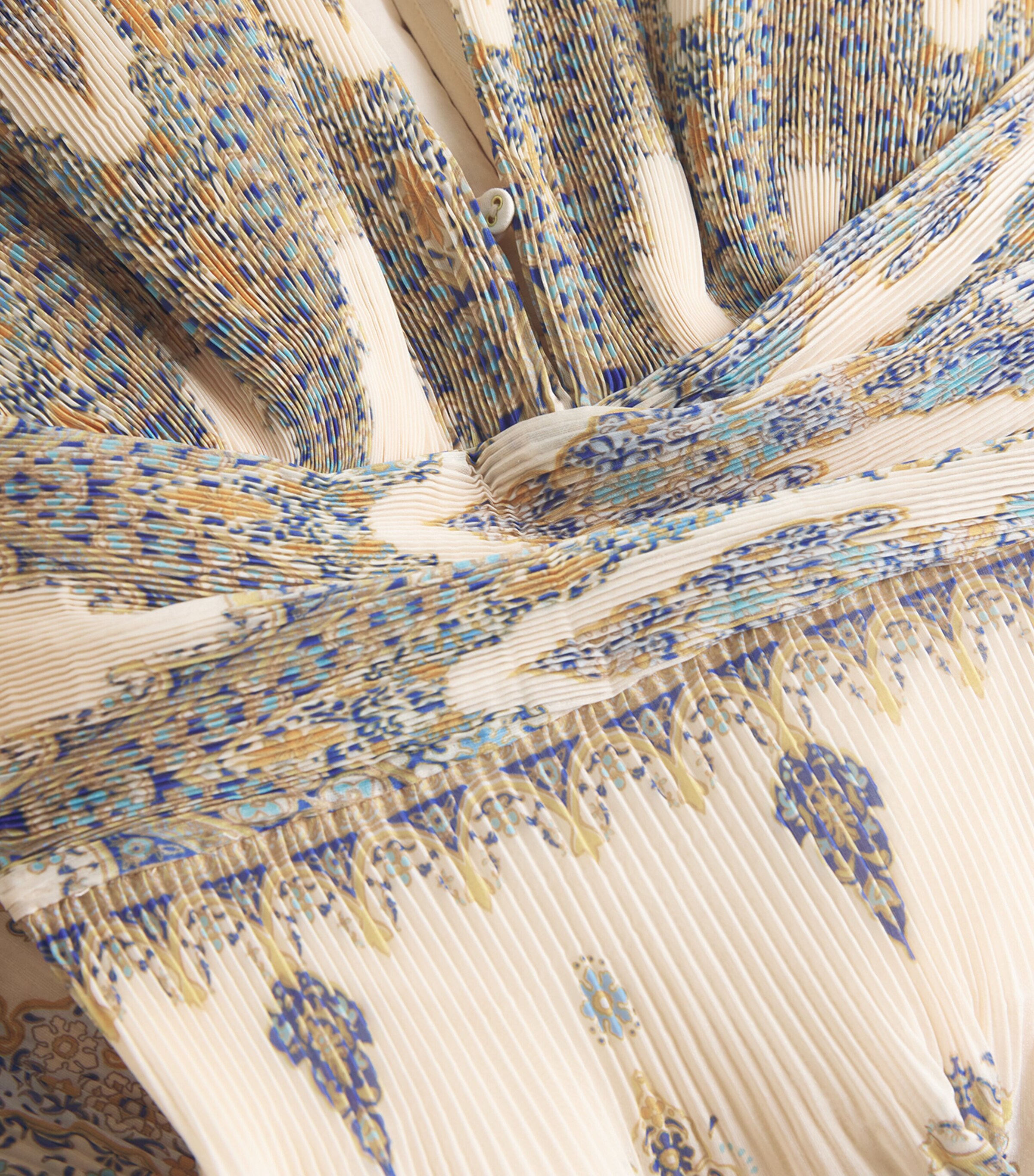 Zimmermann Womens Printed Mini Dress Blue Paisley Image 5