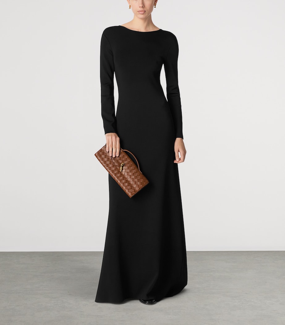 Intrecciato Leather Andiamo Clutch Bag 2599 Image 2