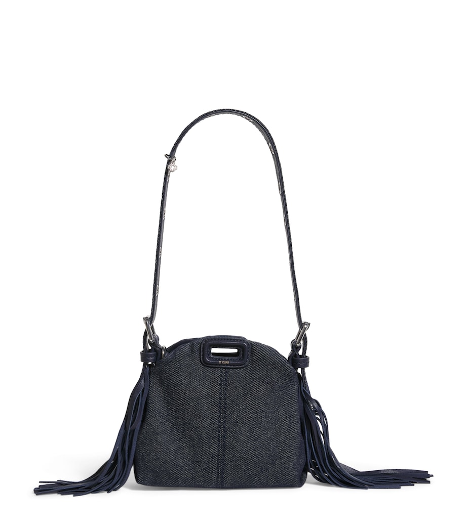 Micro Denim Miss M Shoulder Bag NAVY Image 1
