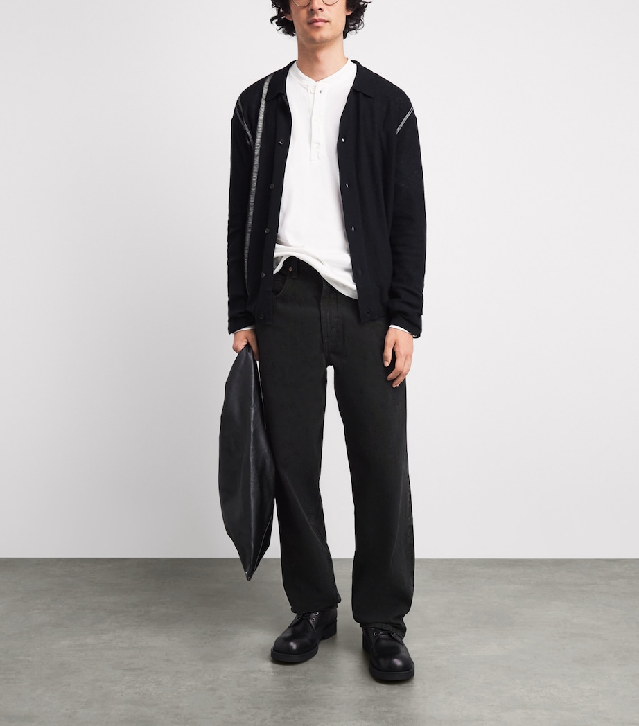 AGOLDE Mens Fusion Tapered Baggy Jeans Kember Image 2