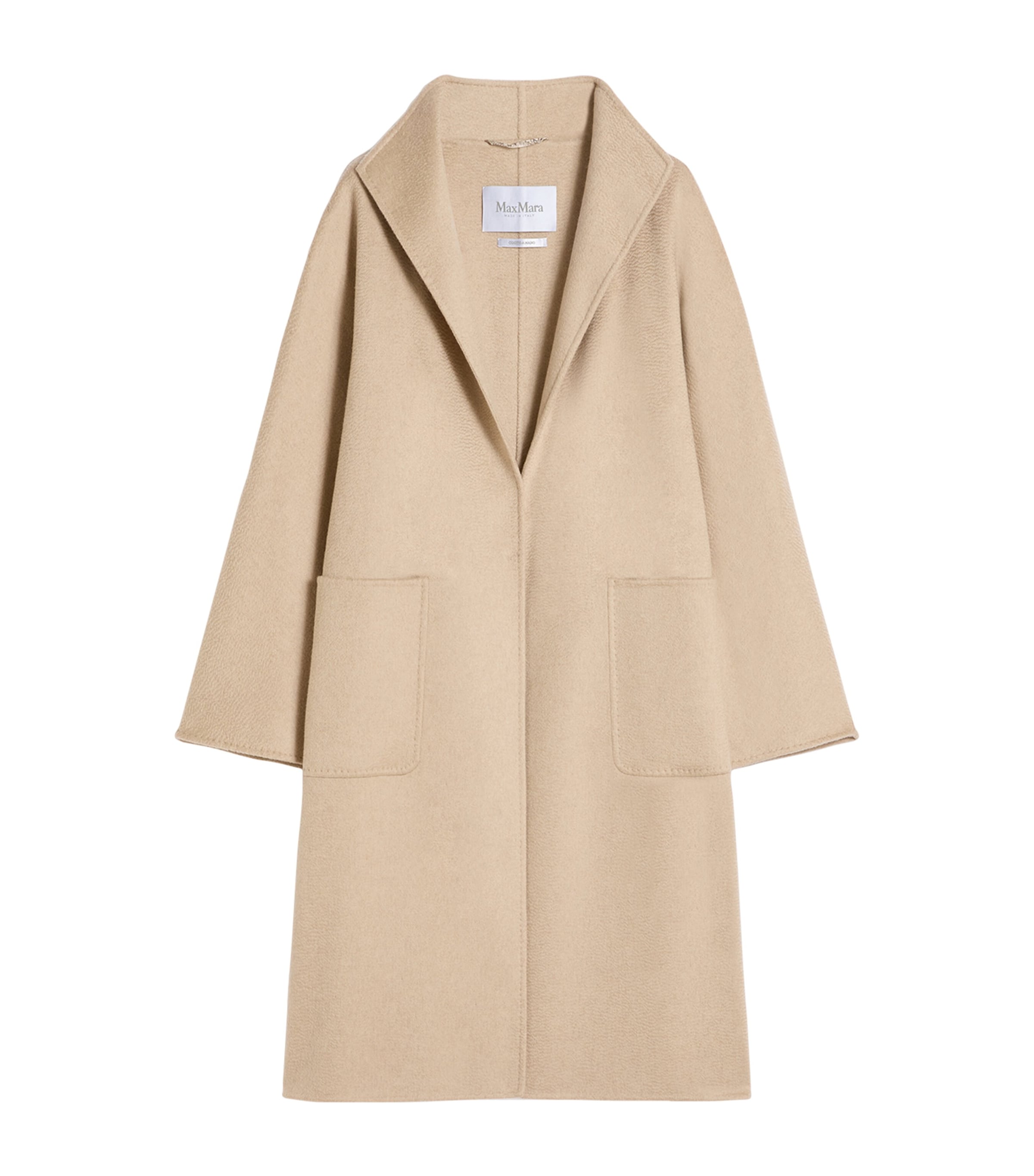 Max Mara Womens Cashmere Lilia Coat Sand Image 1