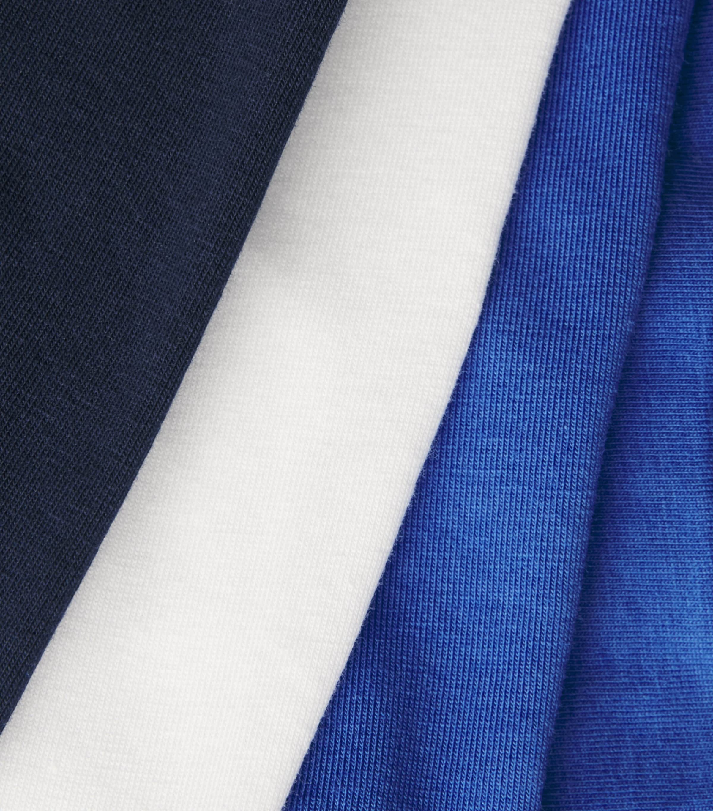 Polo Ralph Lauren Mens Stretch-Cotton Boxer Briefs (Pack of 3) Nvy/papr Wht/new Iri Image 5