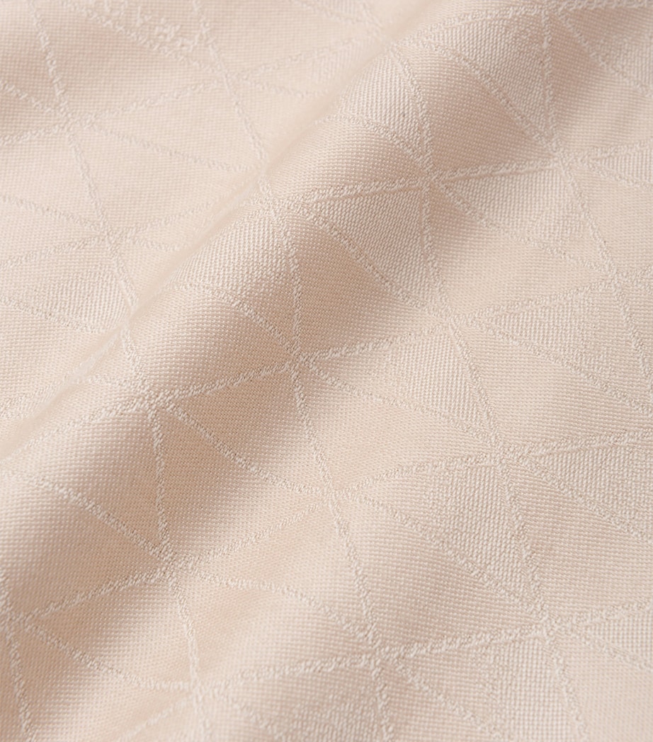 Prada Silk-Wool Logo Scarf Image 2