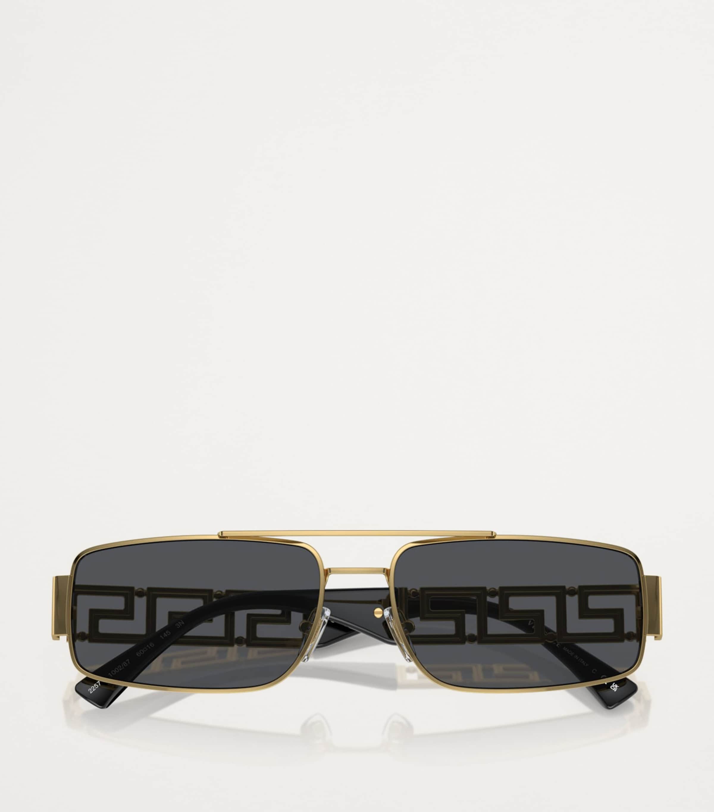 Versace Gold Metal 0VE2257 Sunglasses | Harrods US