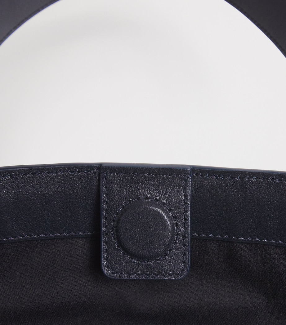 Medium Suede Rio Tote Bag NAVY SUEDE Image 6