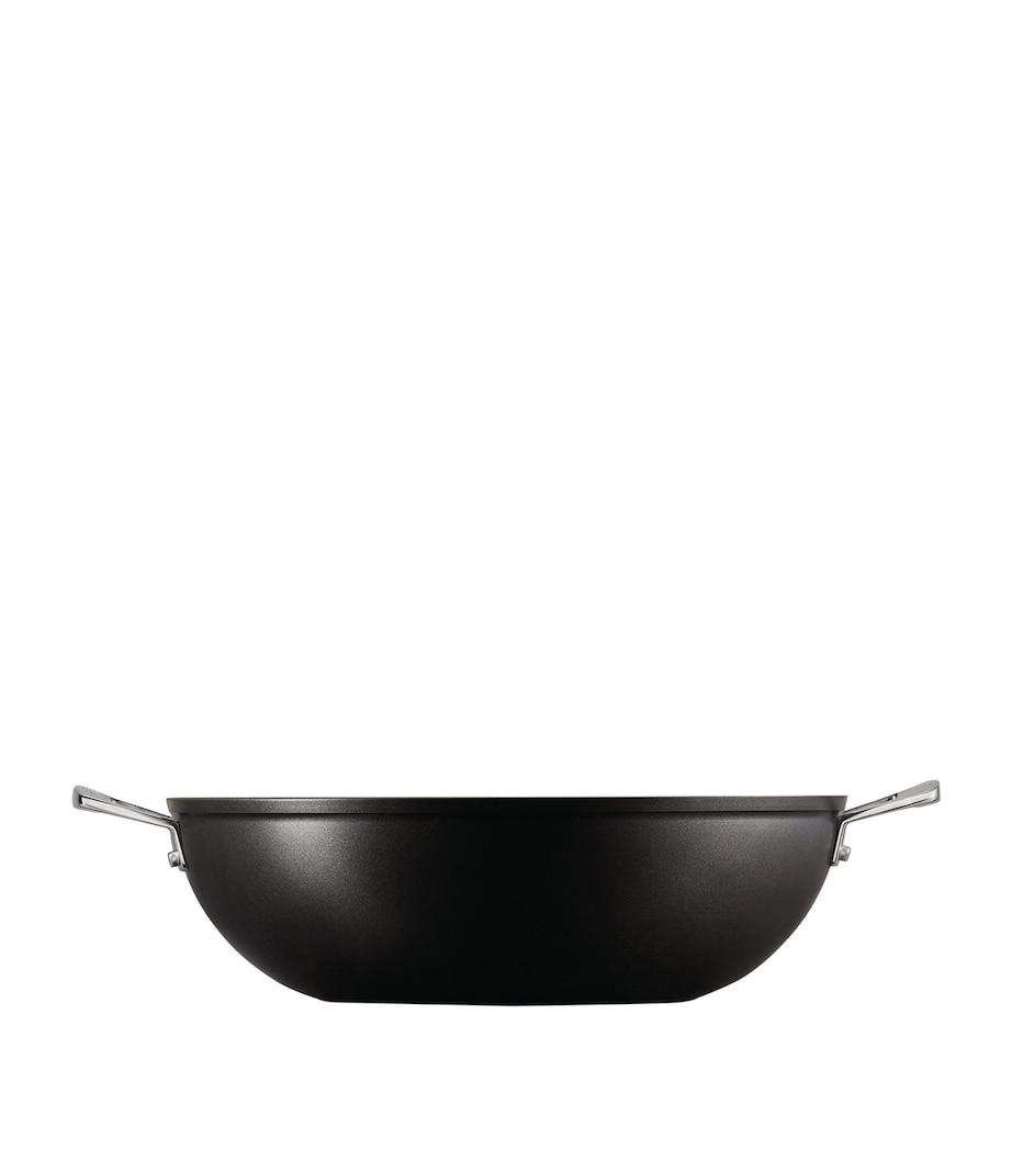 Toughened Non-Stick Wok (32cm) BLACK Image 2