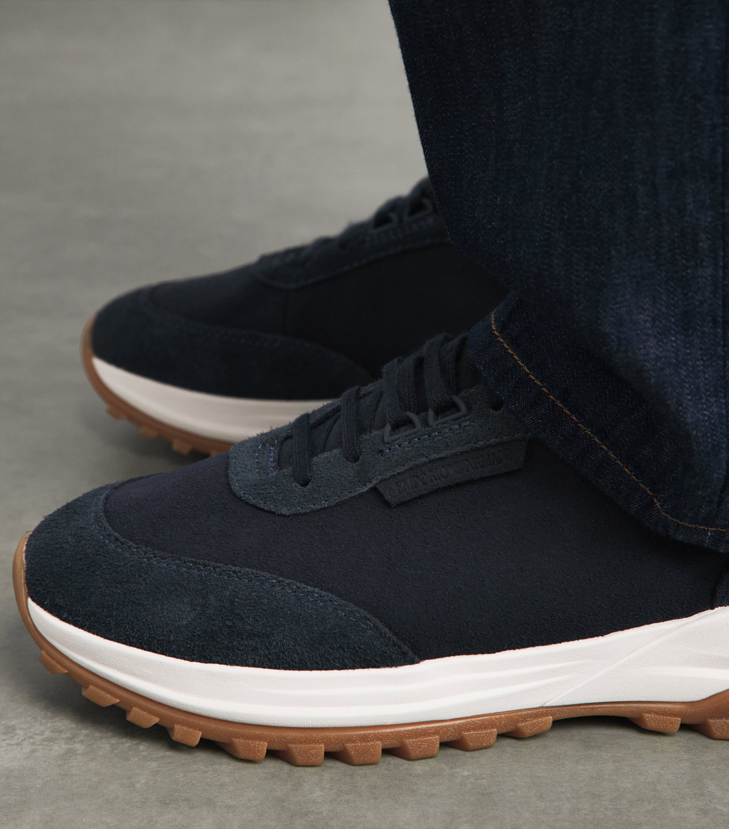 Emporio Armani Suede Sneakers Image 2