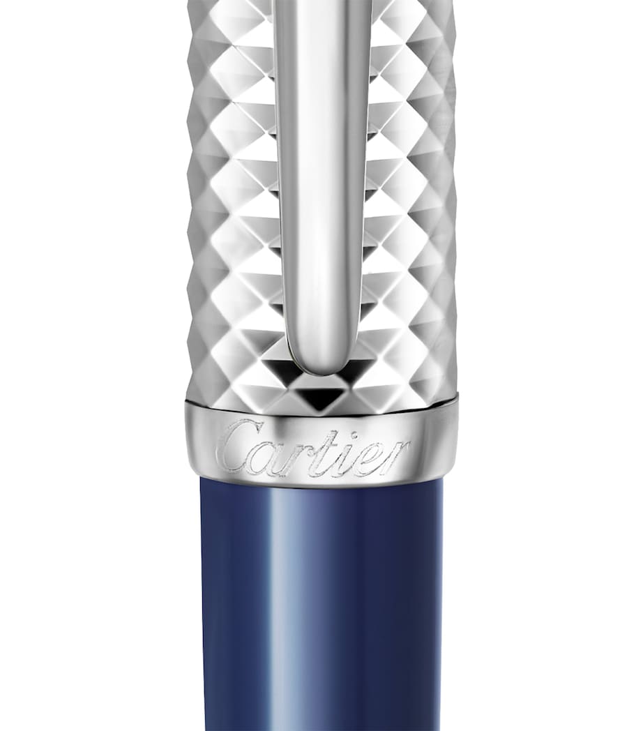 Composite R de Cartier Ballpoint Pen BLUE Image 8