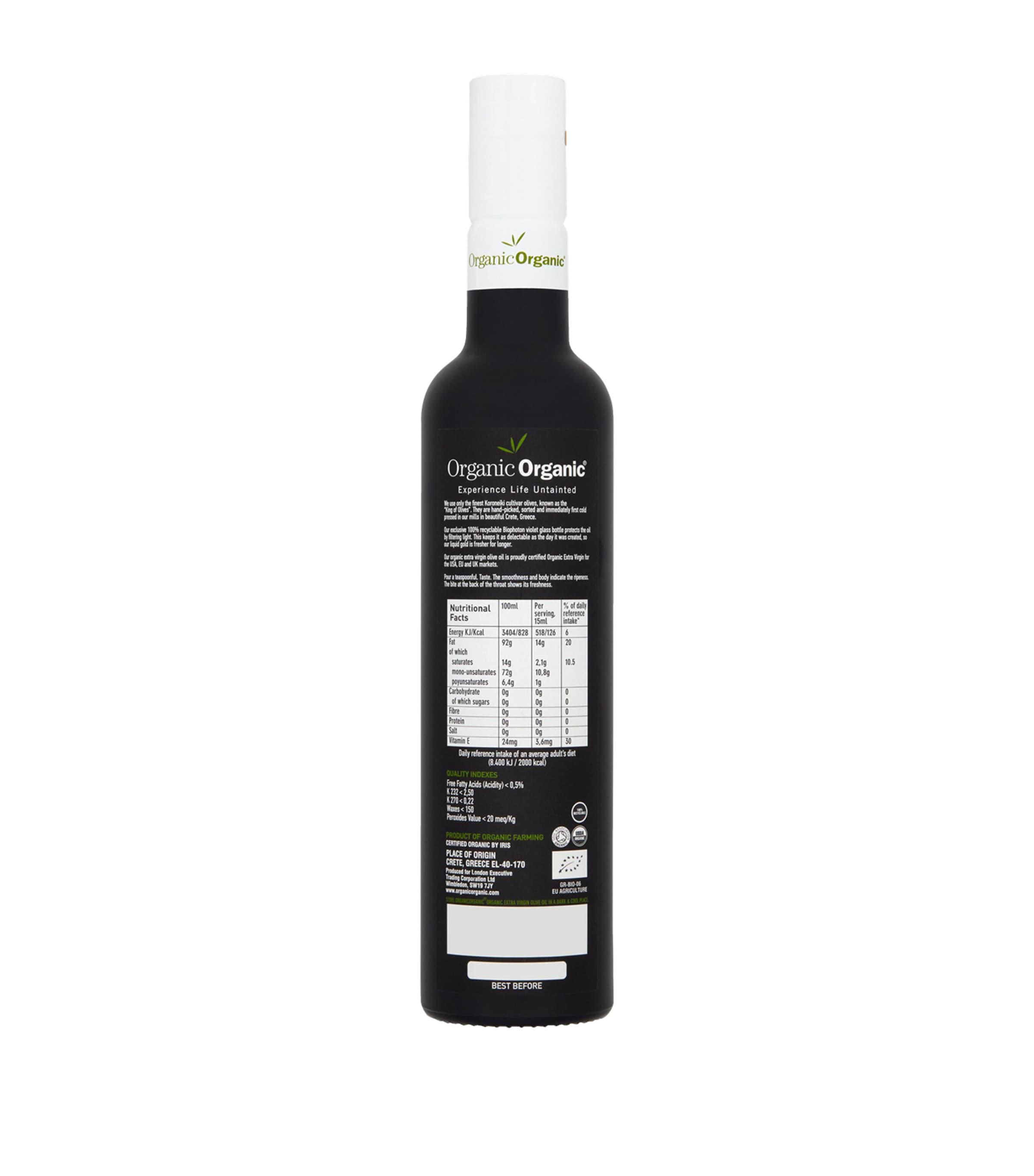 Extra Virgin Olive Oil (500ml) NO COLOUR Image 2
