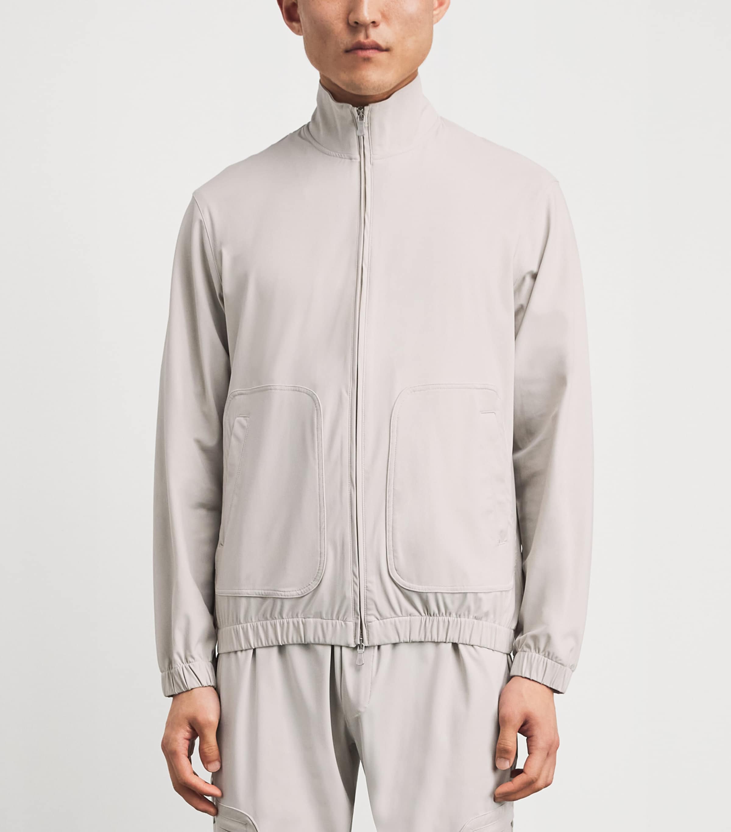 Eleventy Mens Technical Jacket Sabbia Image 4