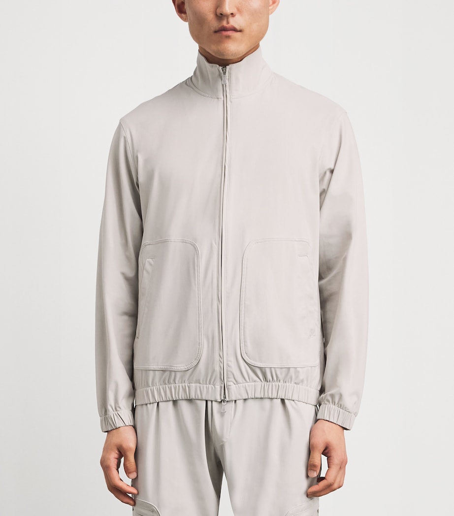 Eleventy Mens Technical Jacket Sabbia Image 4