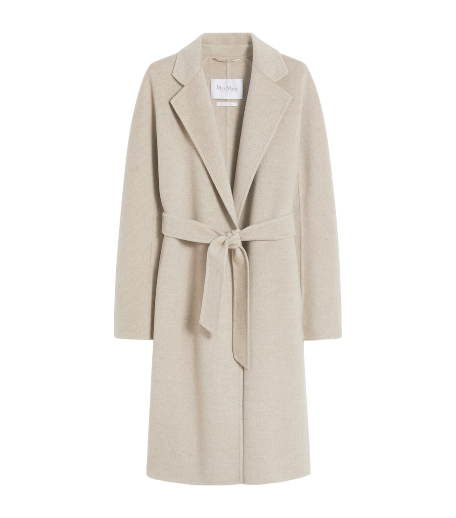 Cashmere Belted Coat SAND Image 1
