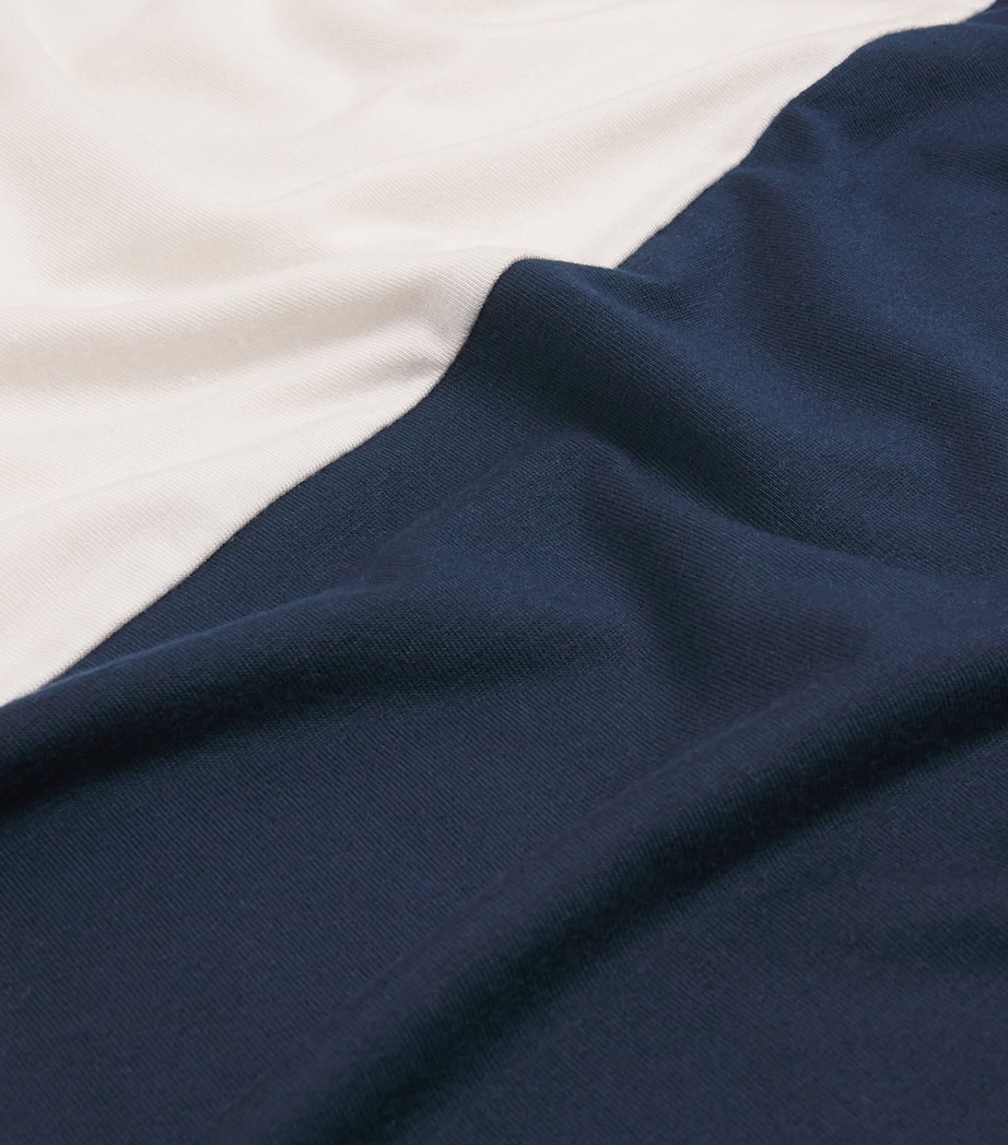 Jersey Puzzle T-Shirt (4-16 Years) NAVY CLUNCH/CLAY Image 4