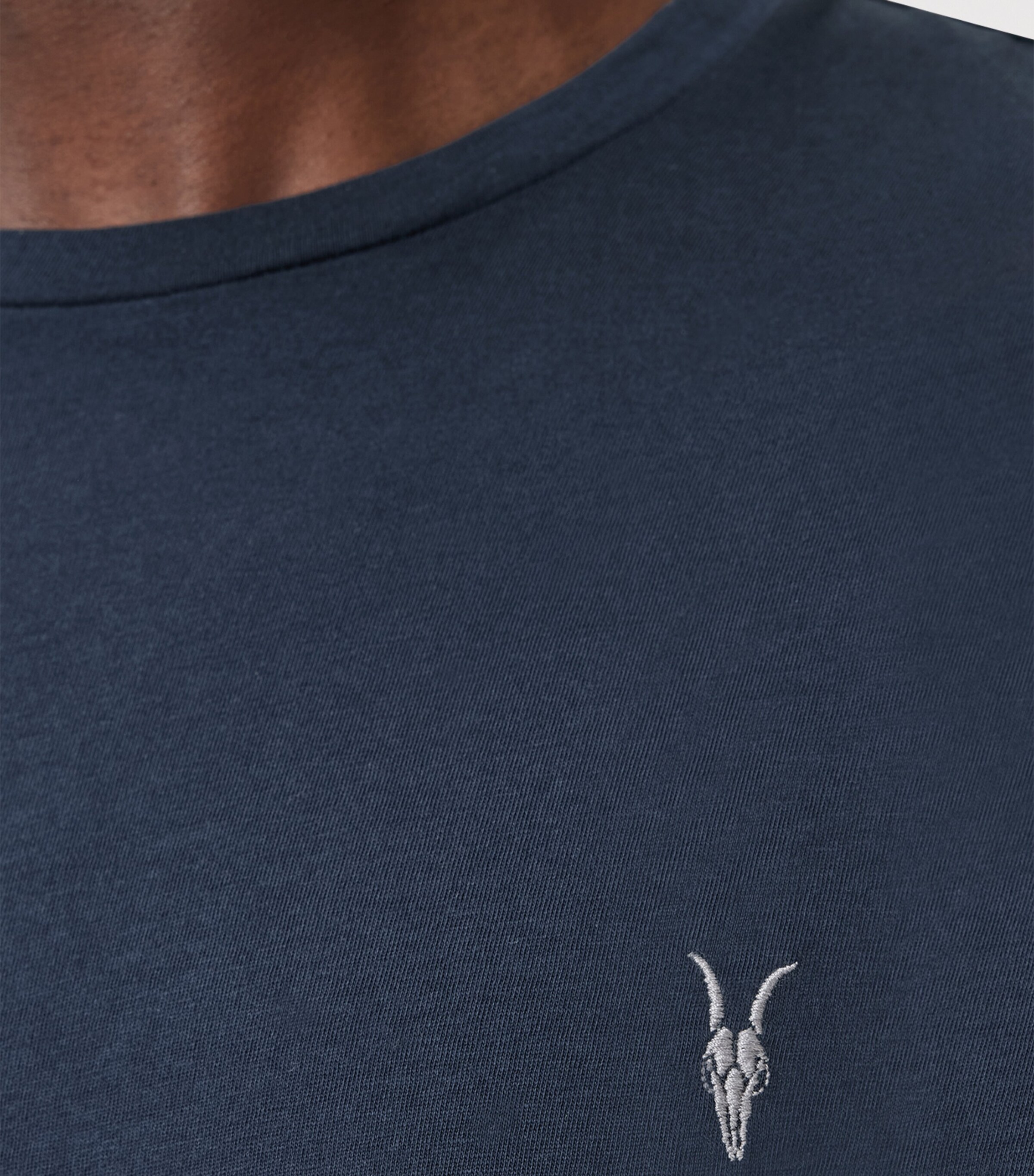 Organic Cotton Tonic T-Shirt NAVY BLUE Image 7