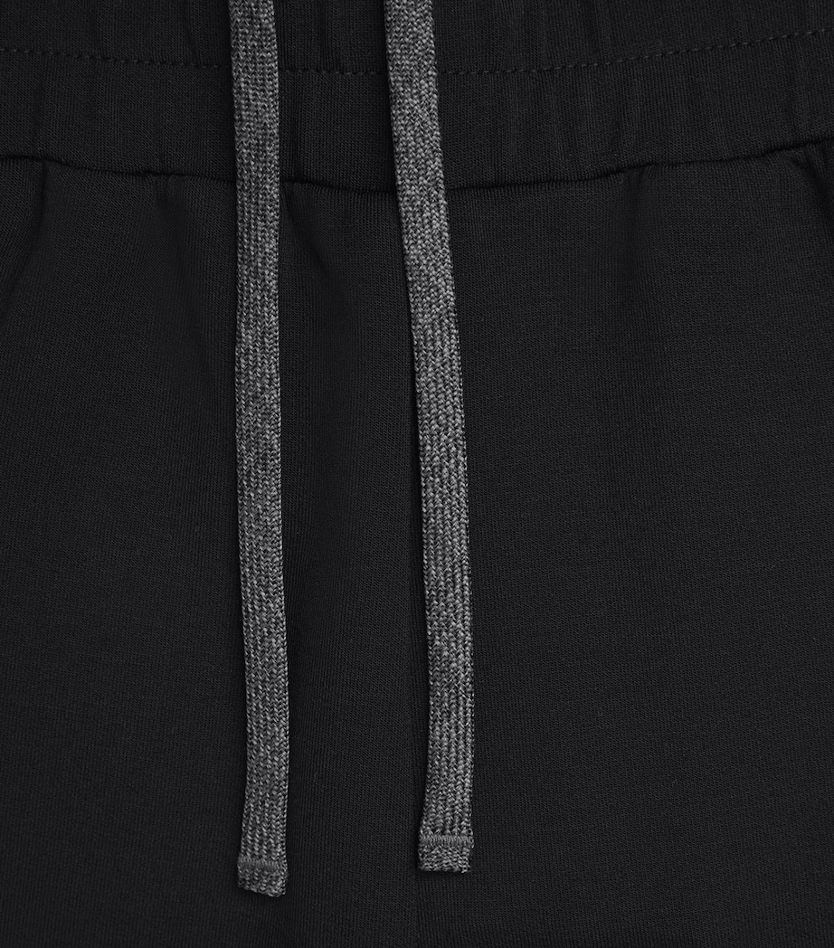 The Slim Cuff Sweatpants BLACK Image 5