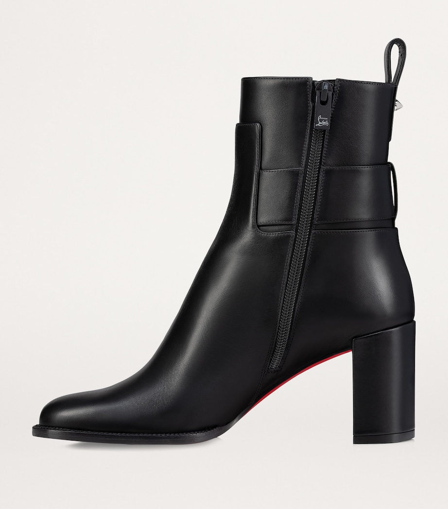 Booty Lock Calfskin Boots 70 BK01 Image 6