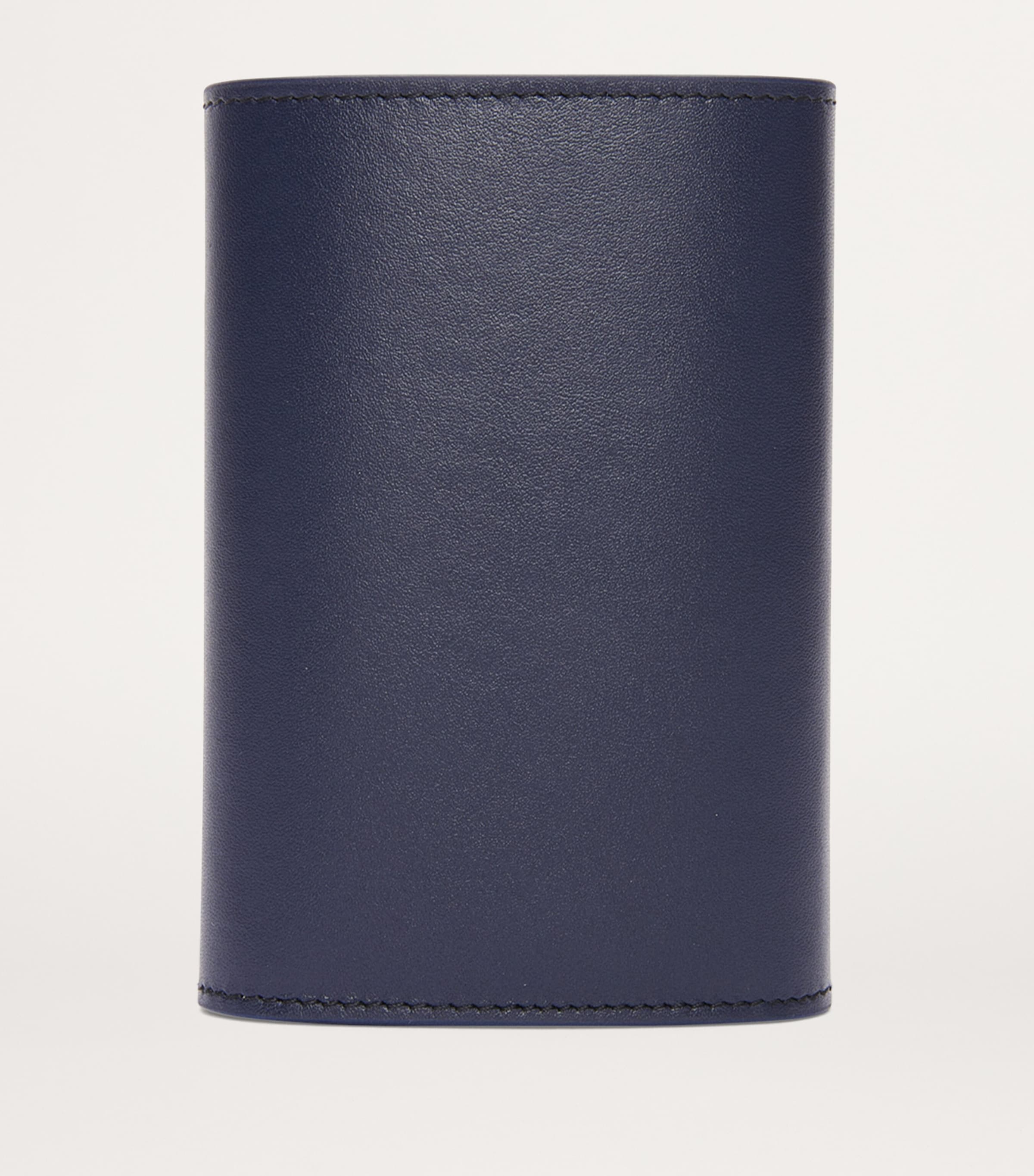 LOEWE Small Leather Pebble Wallet Abyss Blue Image 3