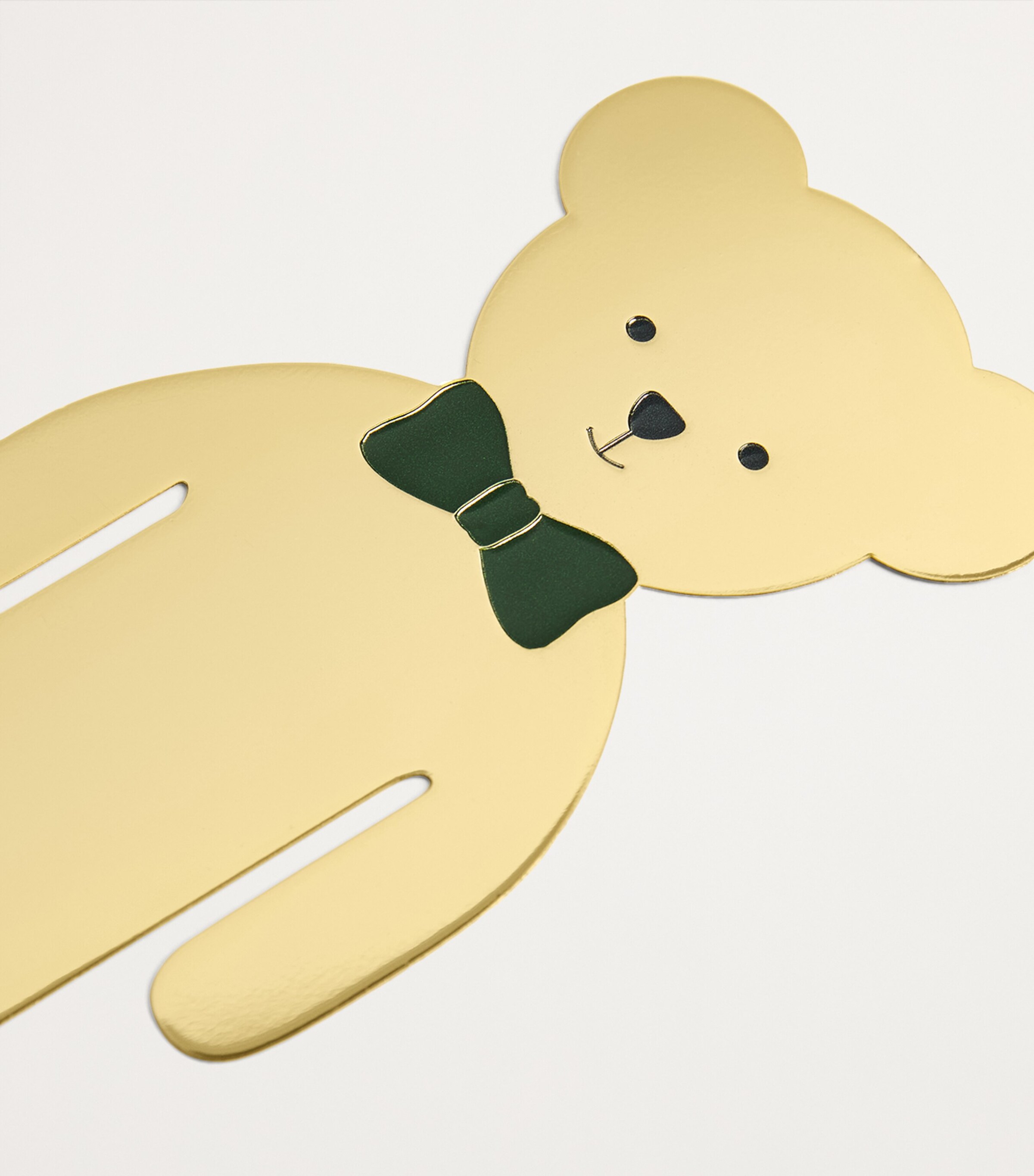 Logo Bear Bookmark GOLD Image 4