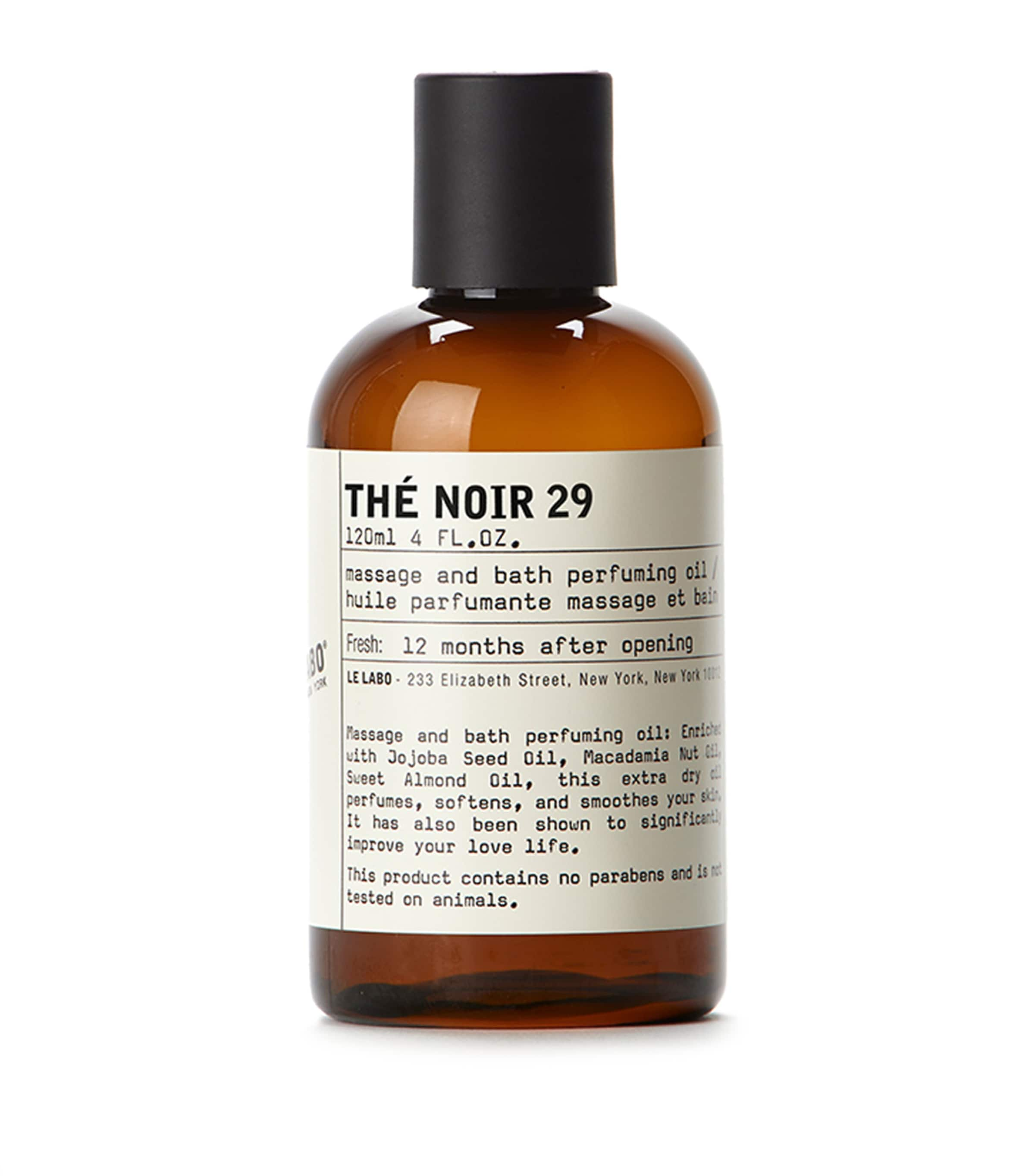 Le Labo Thé Noir 29 Body Oil In White