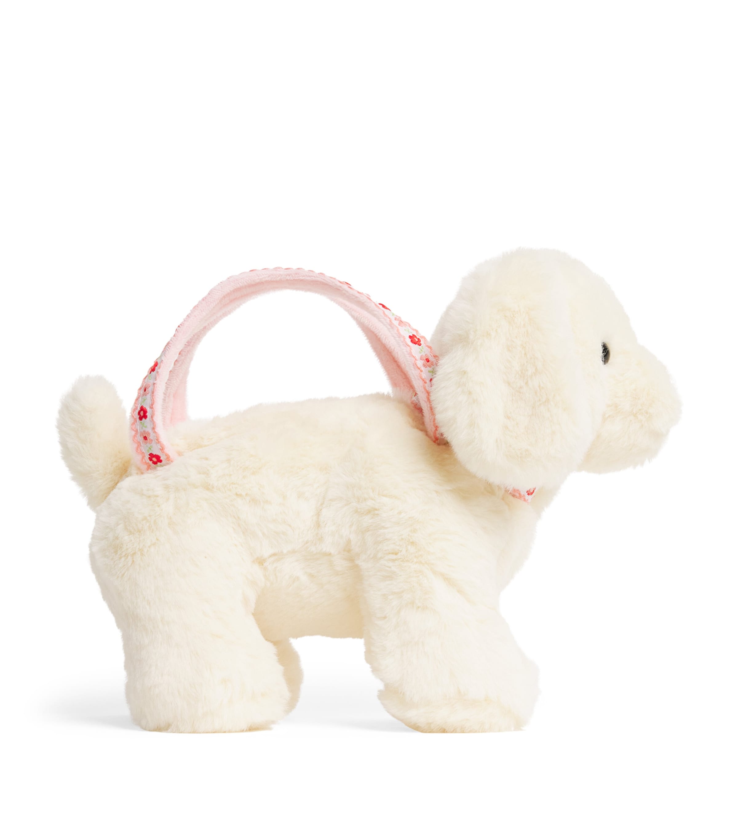 KONGES SLOJD Plush Puppy Bag White Image 1