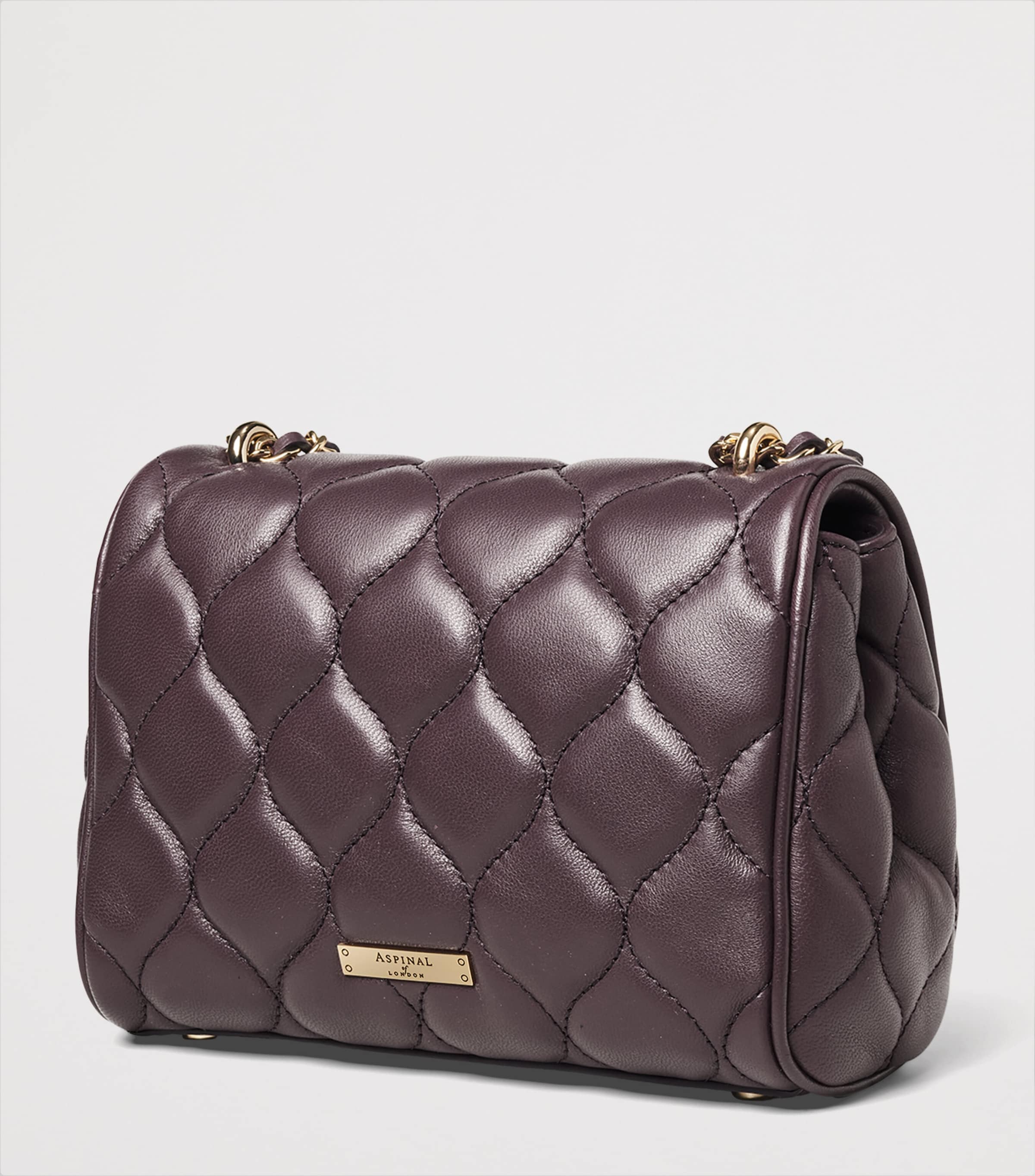 Small Leather Lottie Cross-Body Bag FIG Image 3