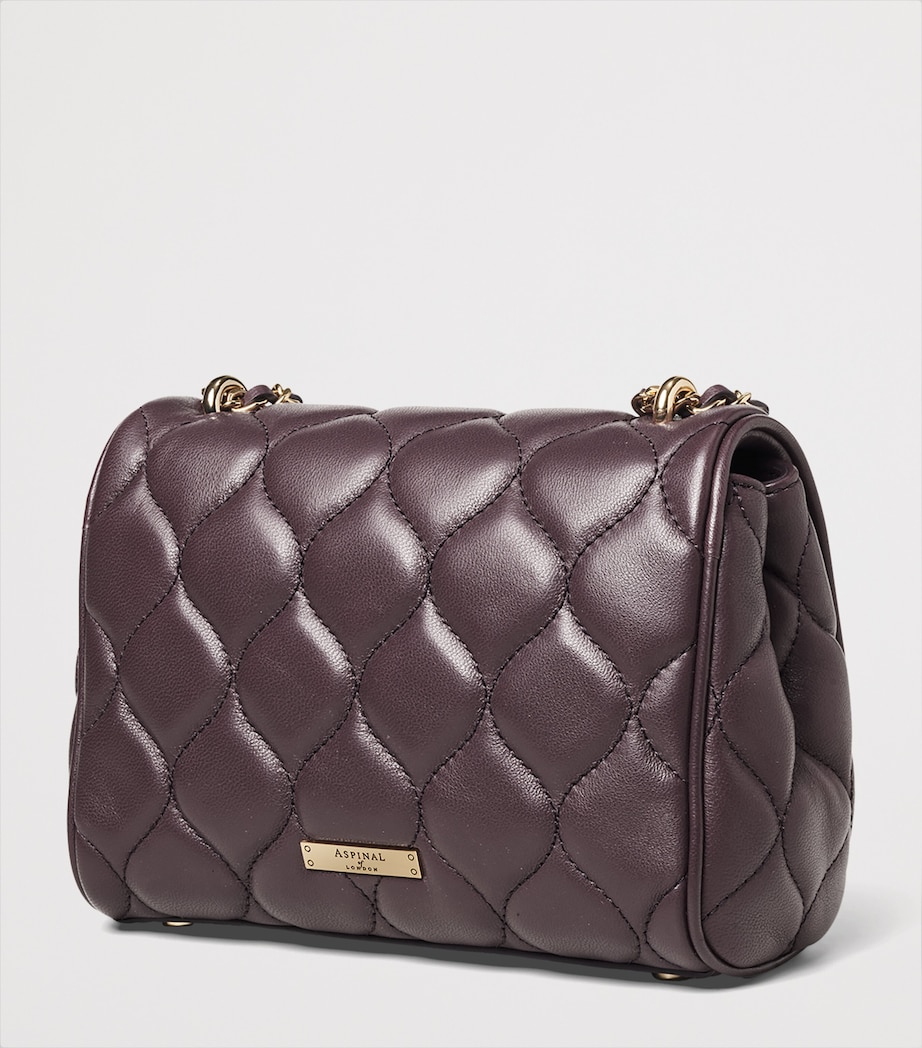 Small Leather Lottie Cross-Body Bag FIG Image 3