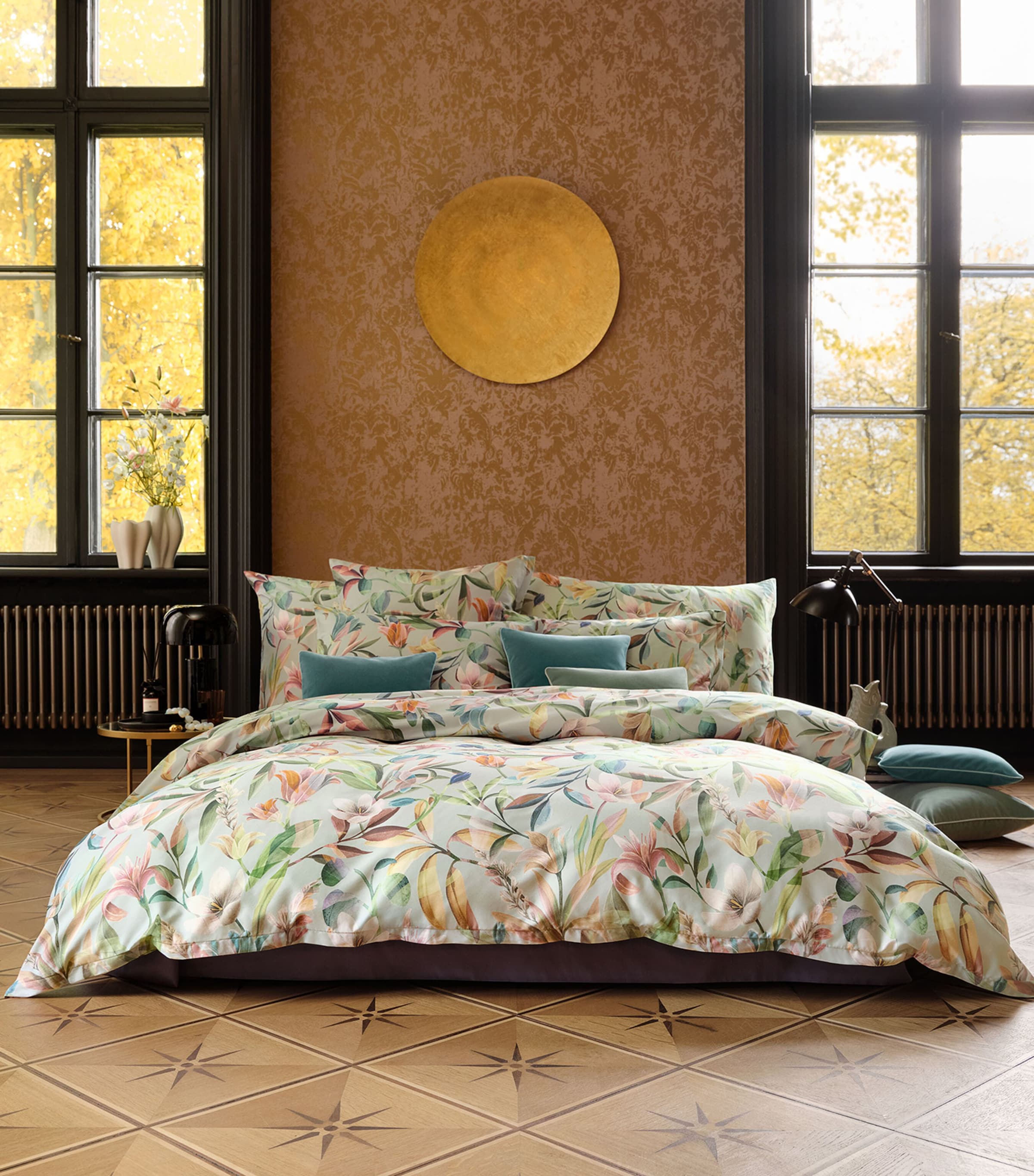 Schlossberg Adele King Duvet Cover (230cm x 220cm) Vert Image 2